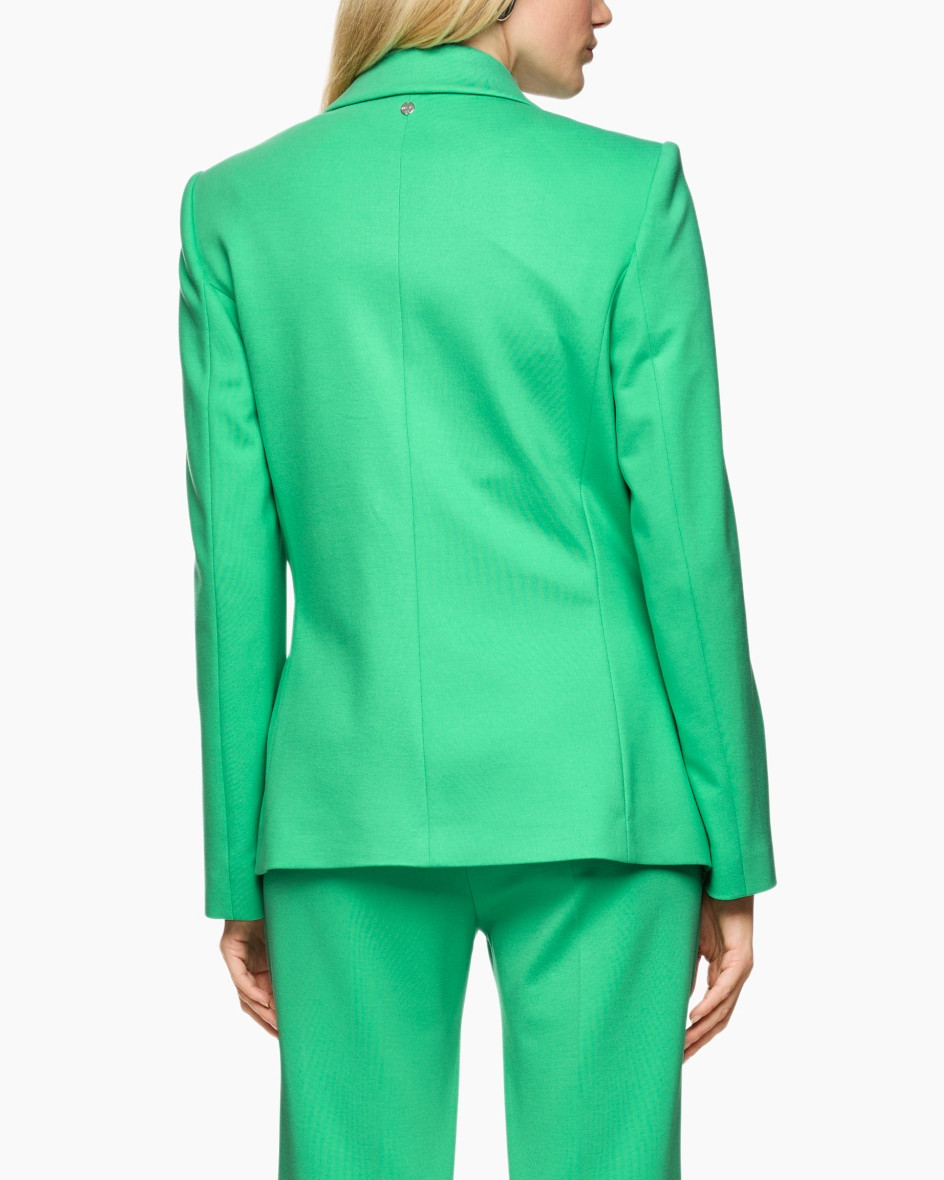blazer, green, suit, double-breasted, pockets