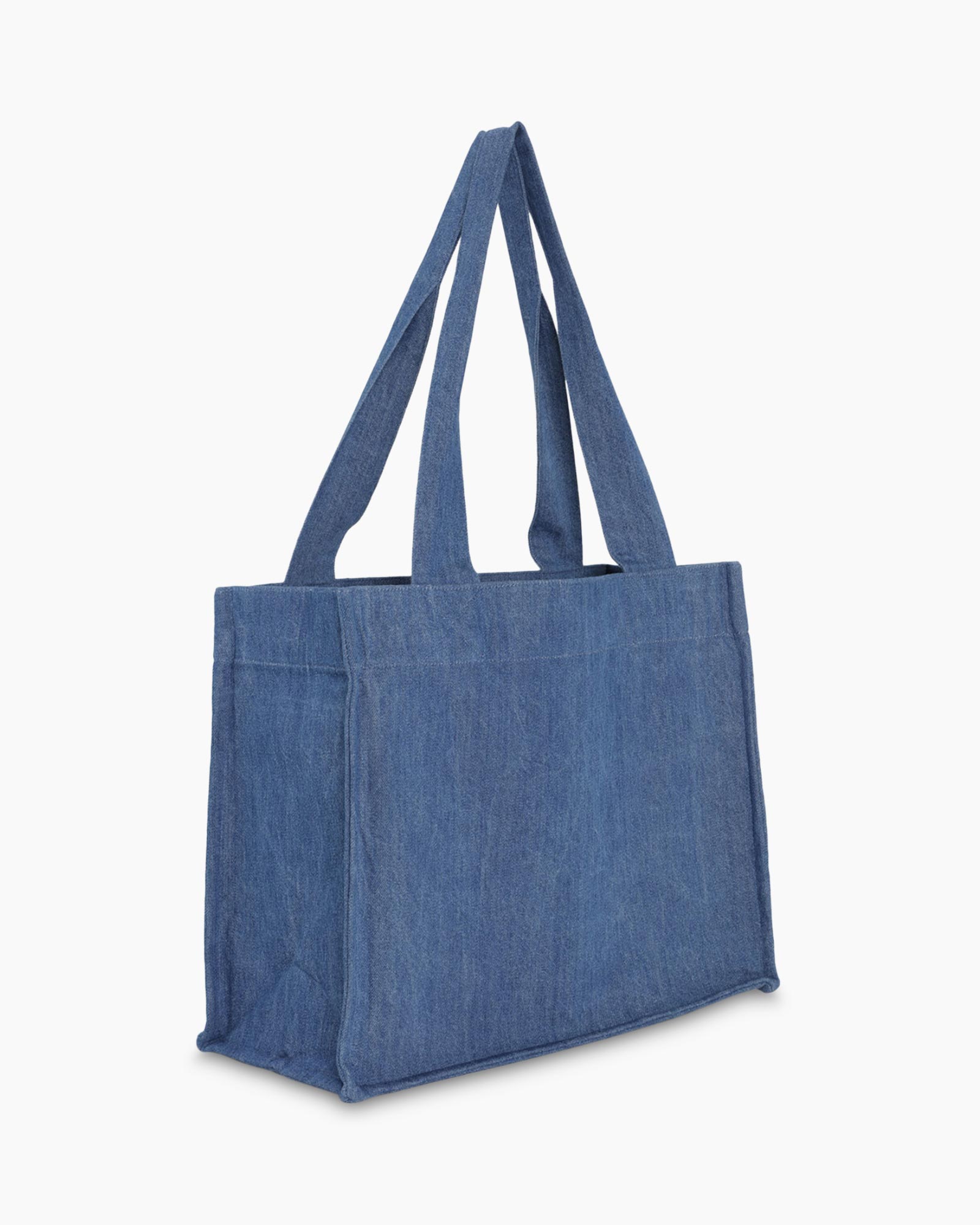 Shopper Large Easy Denim Blauw