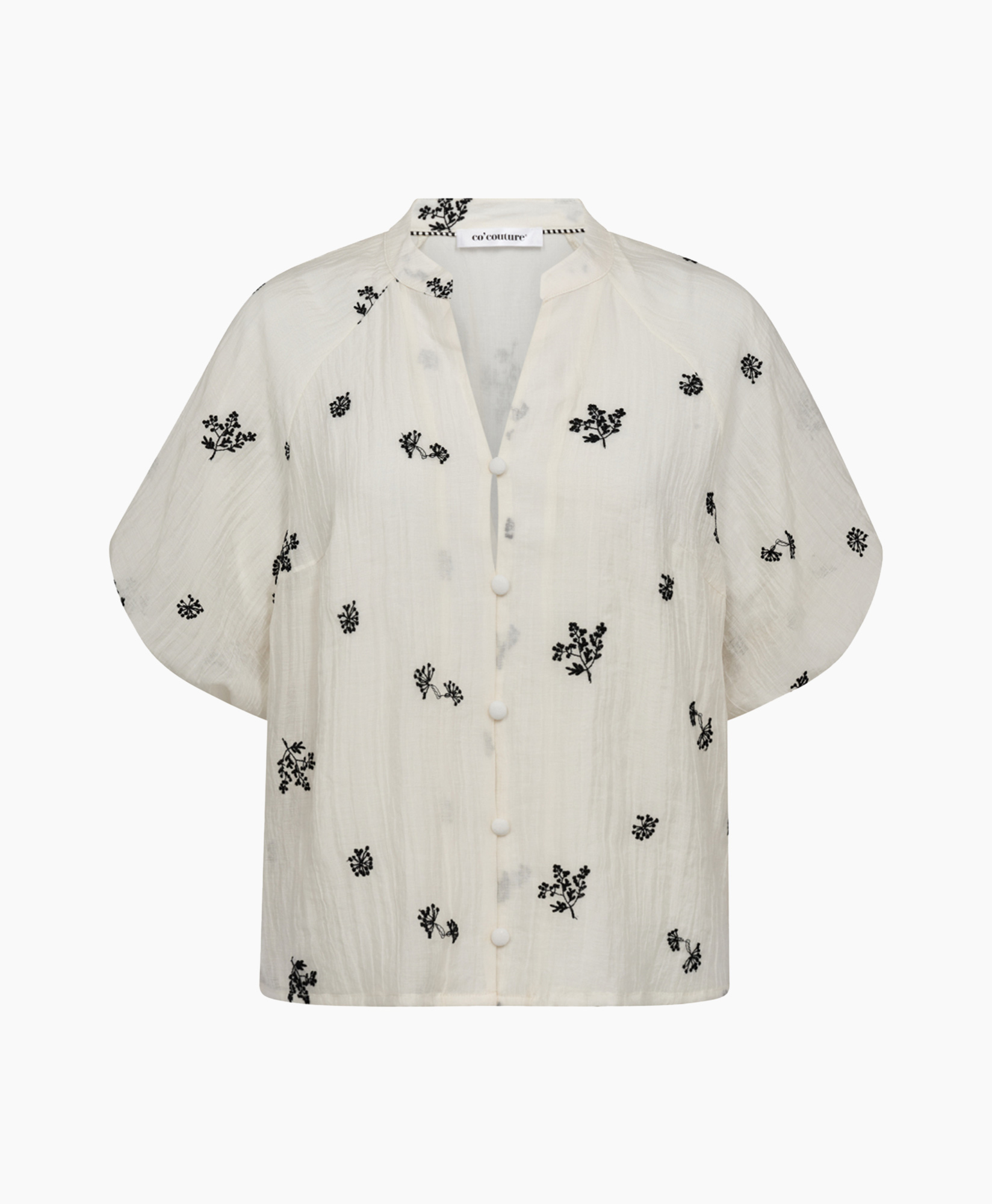 T-shirt Korte Mouw Colleen V Off White