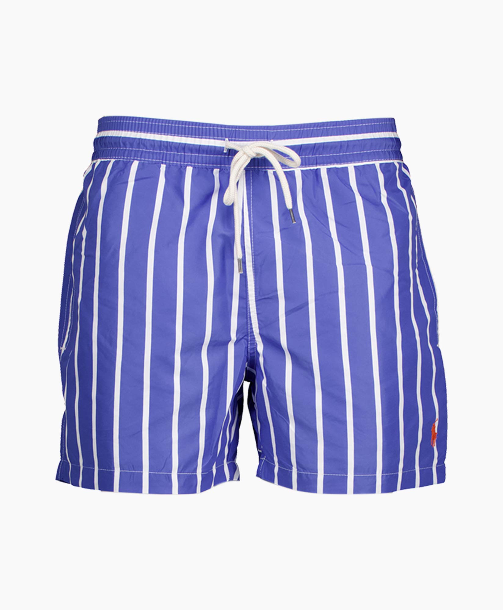 Korte Broek Mid Trunk Slftraveler Stripe Blauw
