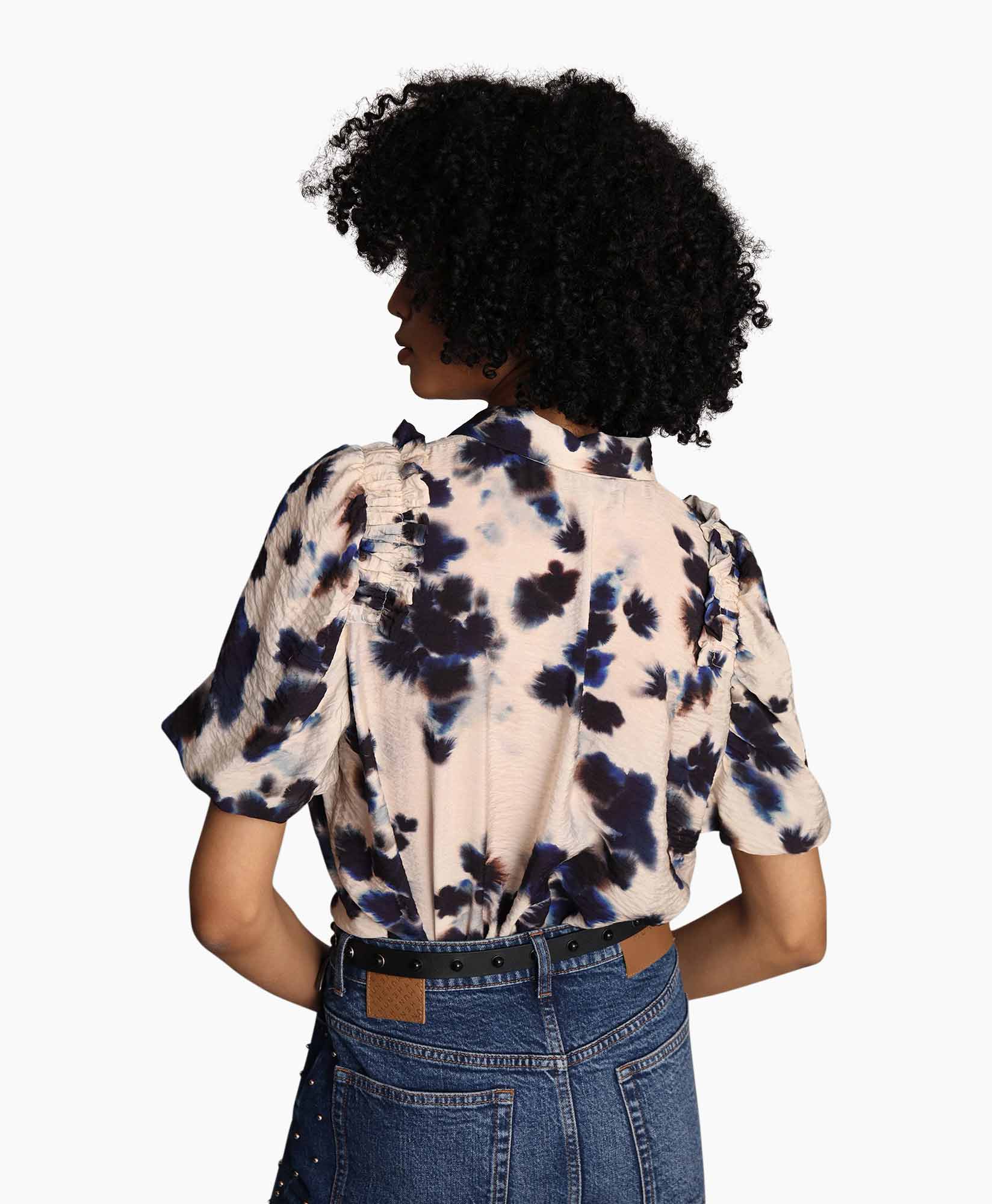Munthe Blouse Labuc Blauw