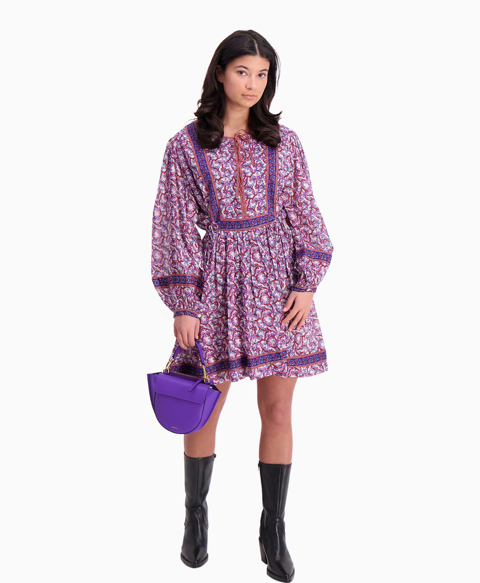 Marant Étoile Mini Jurk Gilinesia Ecru