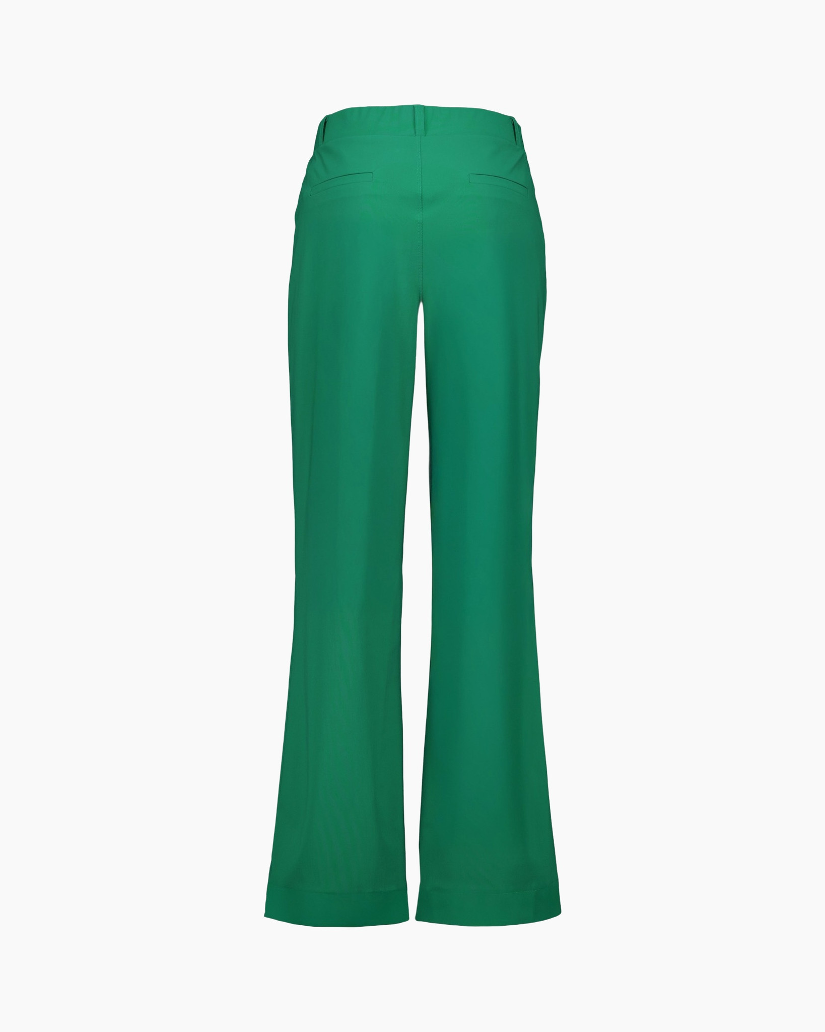 groen, broek, broek, wijdereekt, achterkant