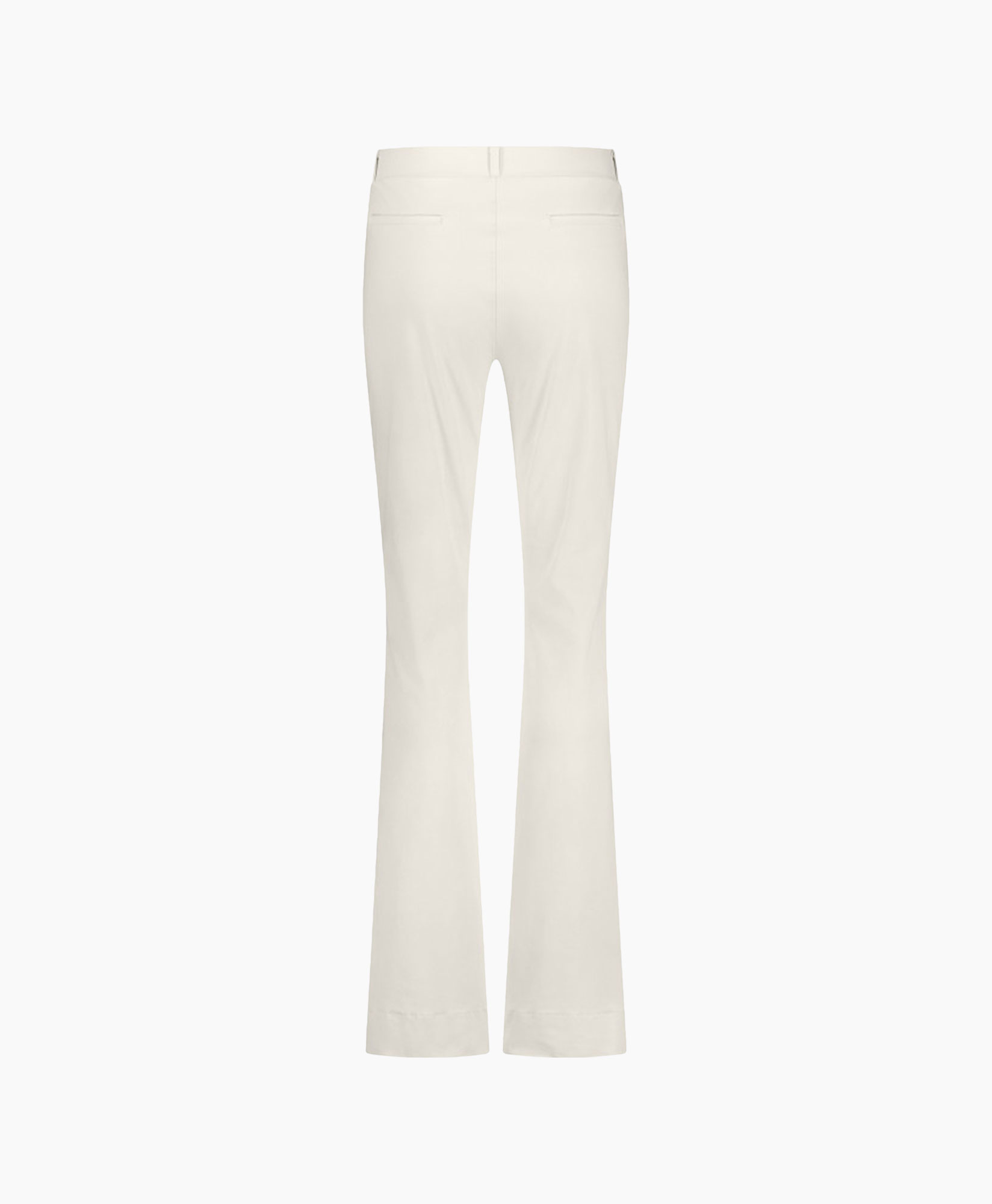 Broek Flair Bonded Trousers Off White