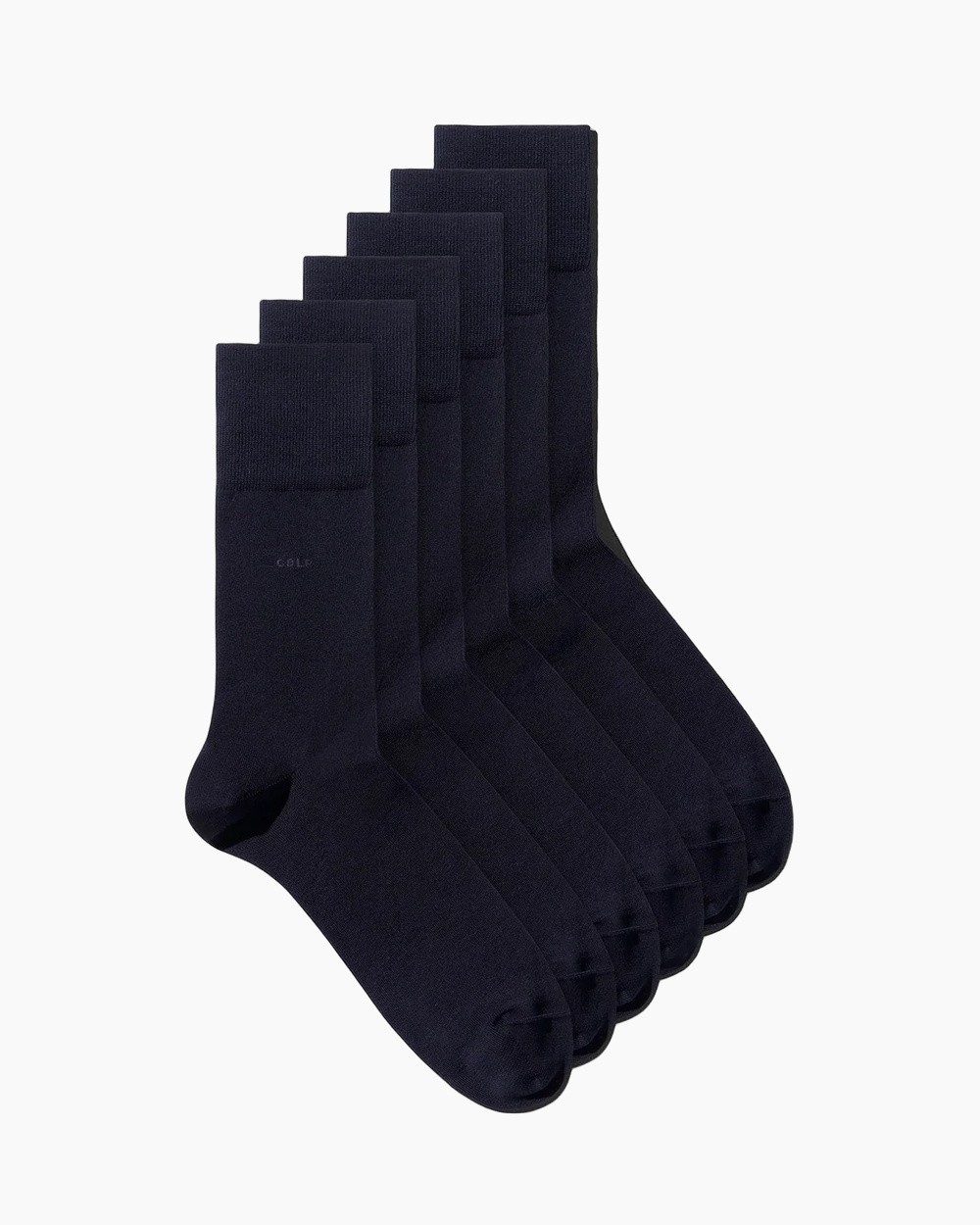 sokken, kuitkousen, marineblauw, effen kleur, middellange