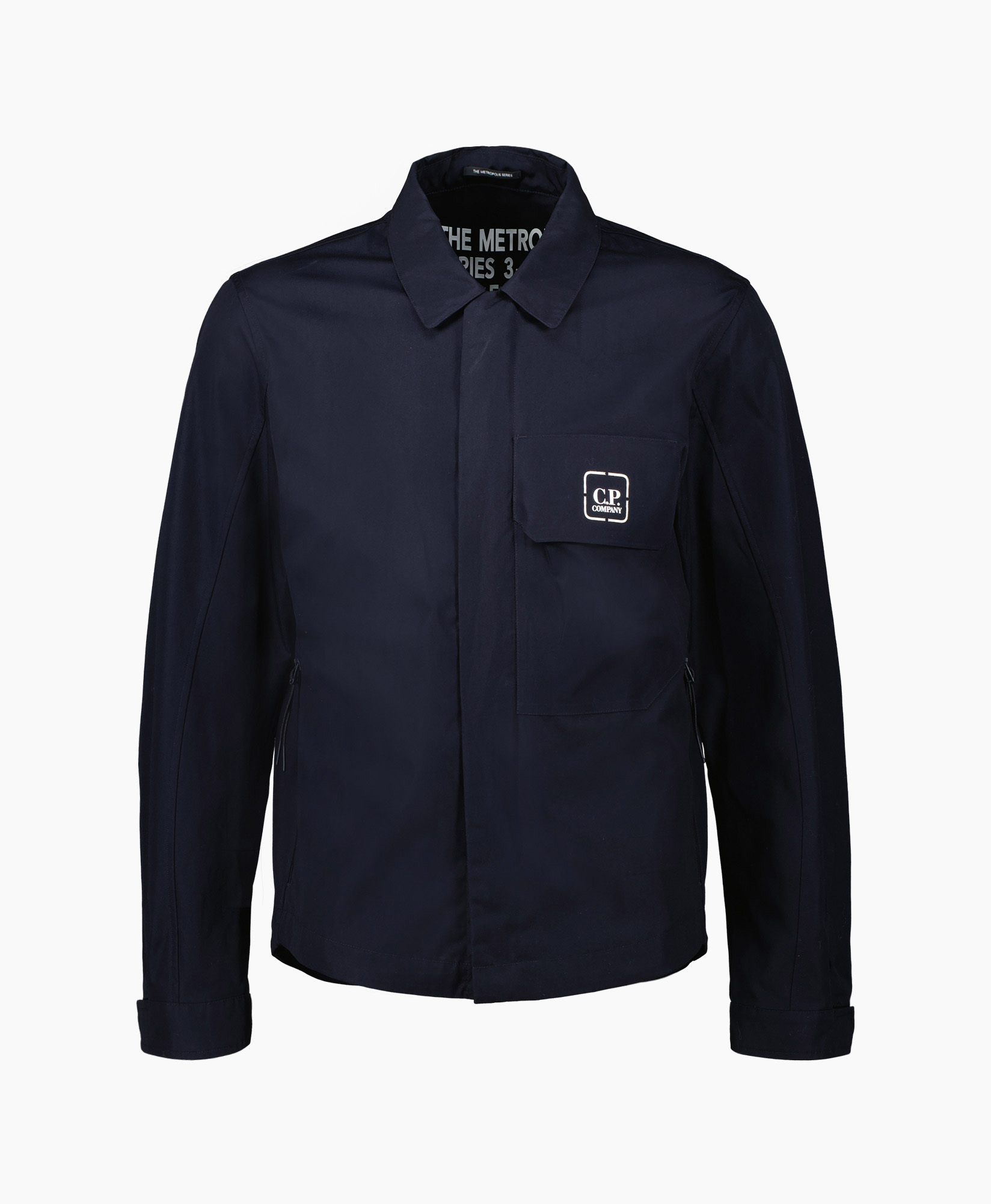 Cp Company Overshirt 14cmos019a-006450 Zwart