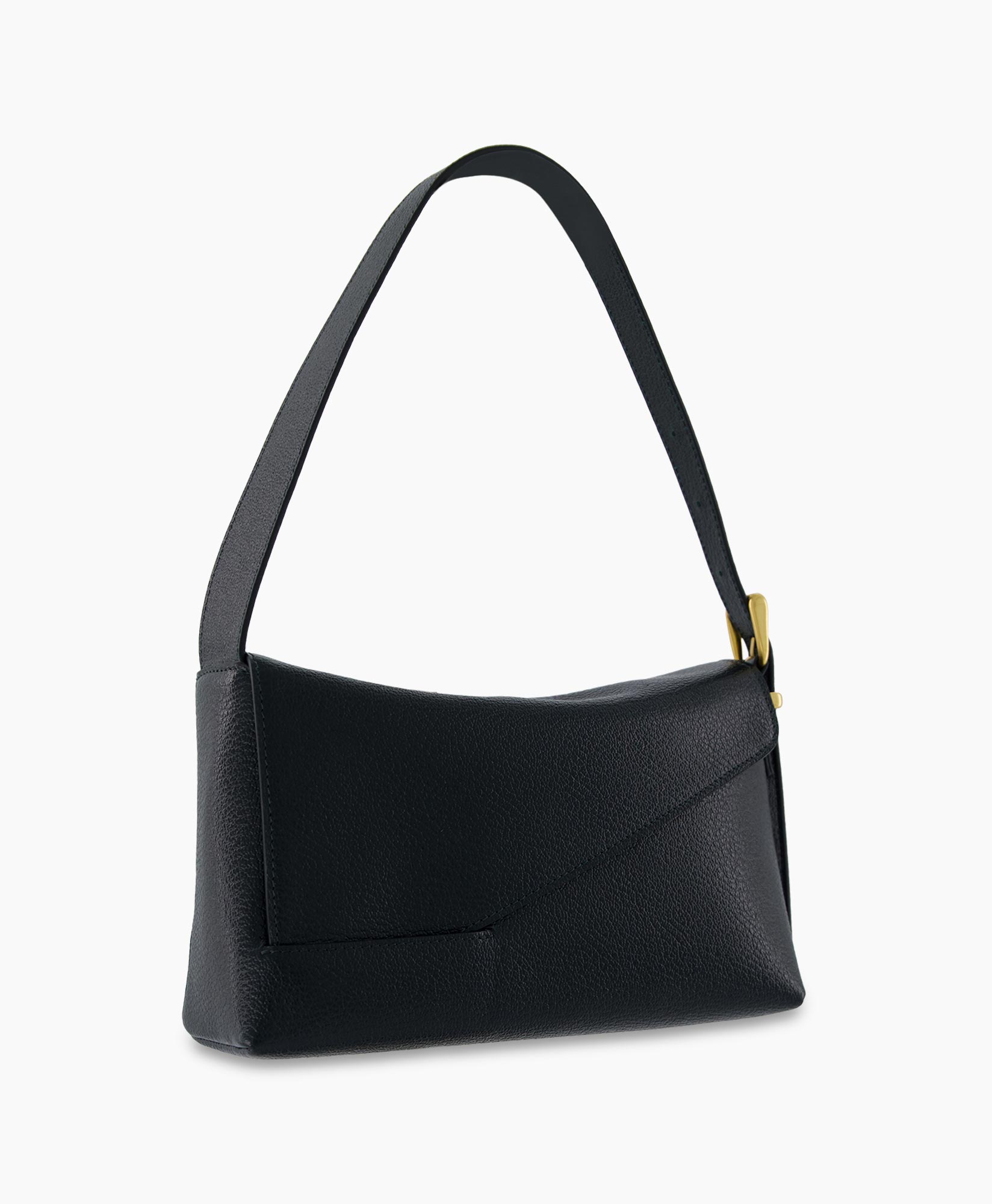 Schouder / Hand Tas Oscar Baguette Donker Groen