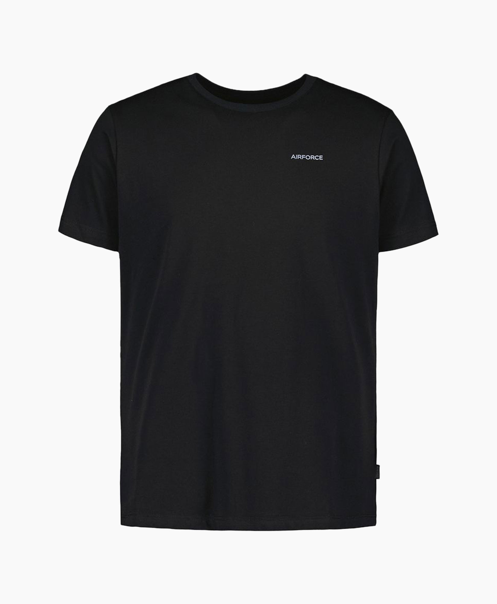 T-shirt Korte Mouw Airforce Basic Zwart