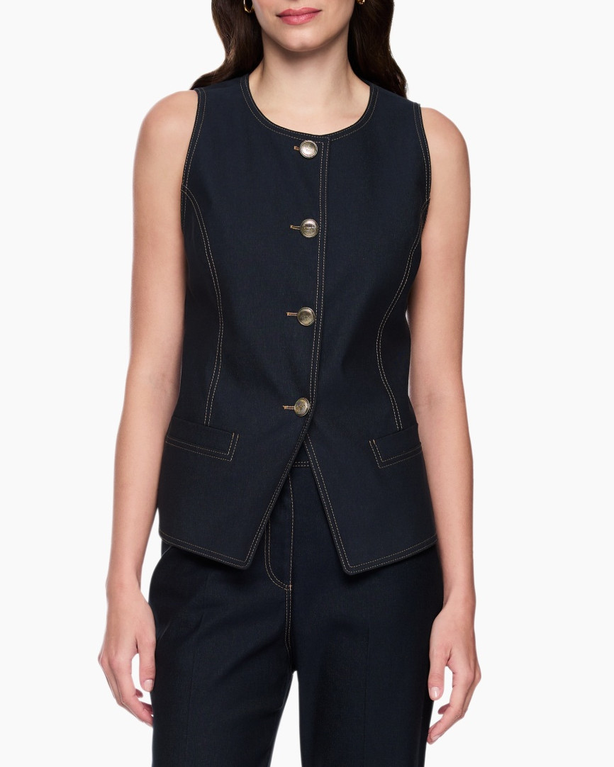 Vest Ac 37.01 W05 Blauw