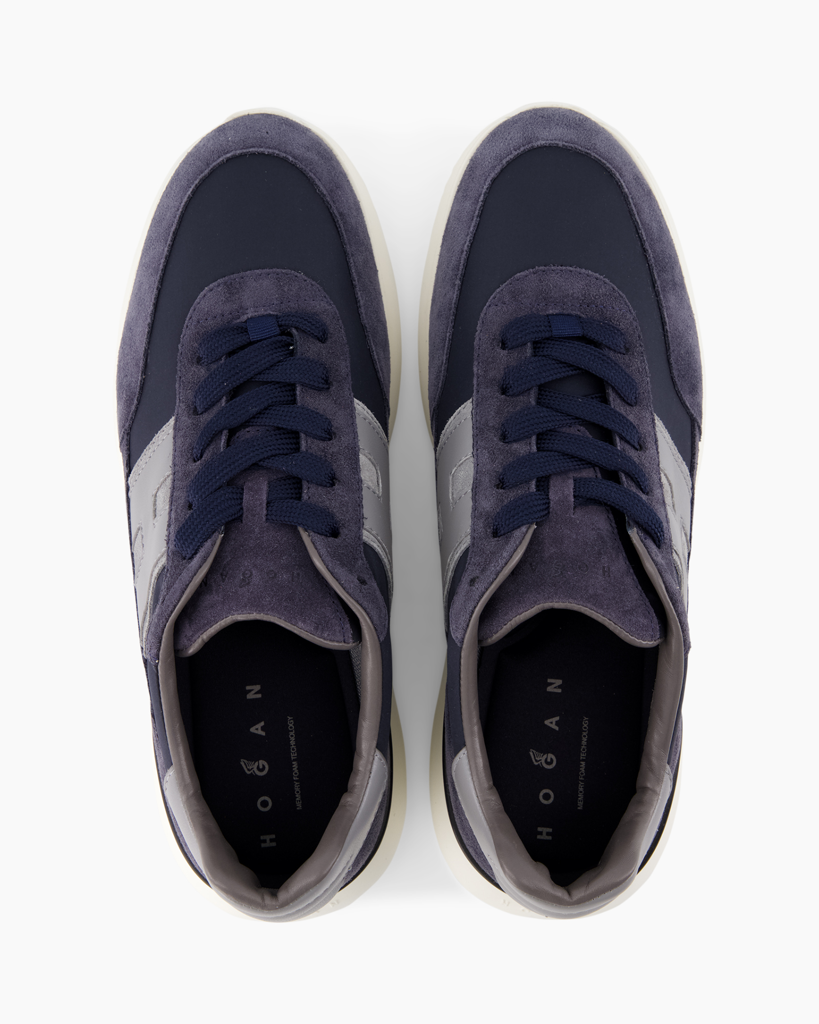 sneakers, athletic, navy, suede, laces