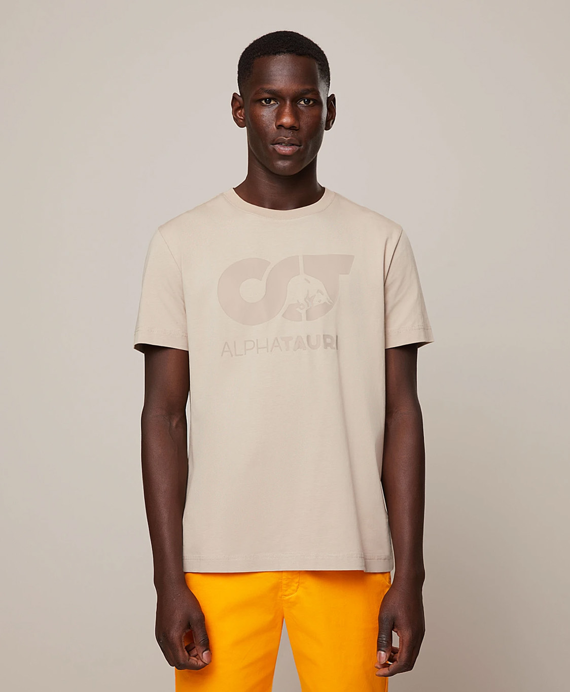 Alpha Tauri  T-shirt Korte Mouw Ata Jero Off White