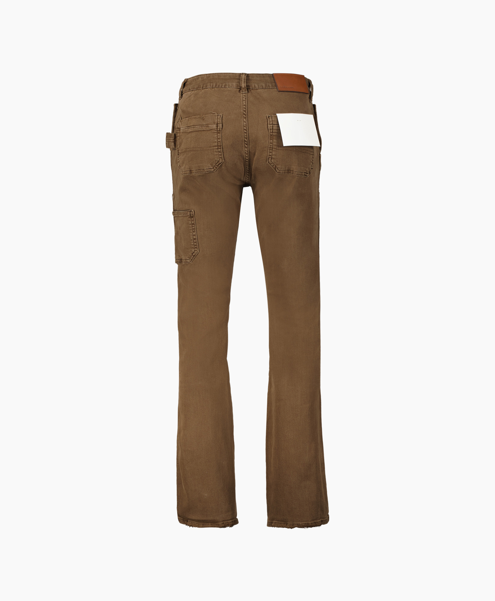 Flaneur Homme Broek Carpenter Brown Denim Bruin