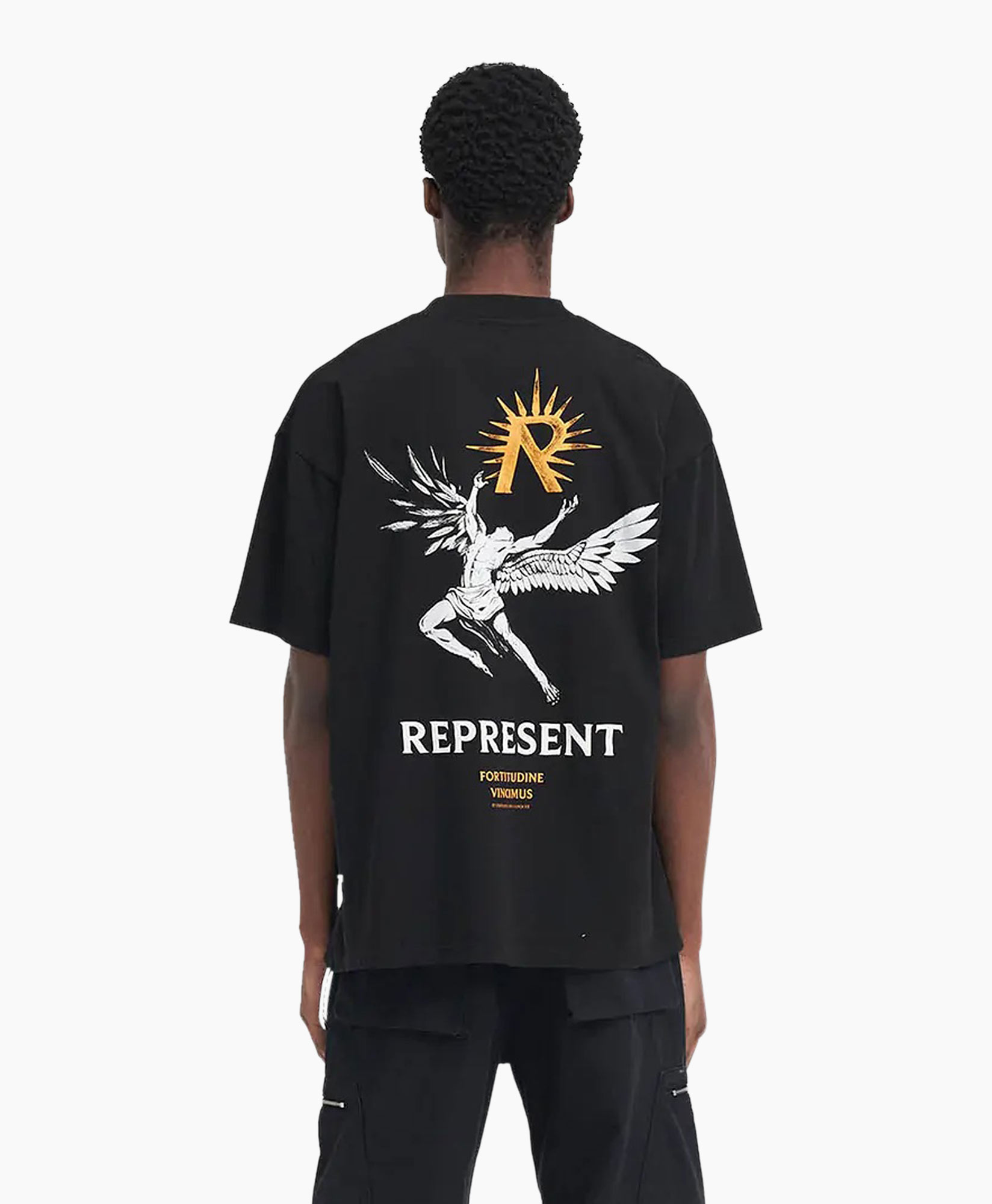 Top & T-shirt Icarus Zwart
