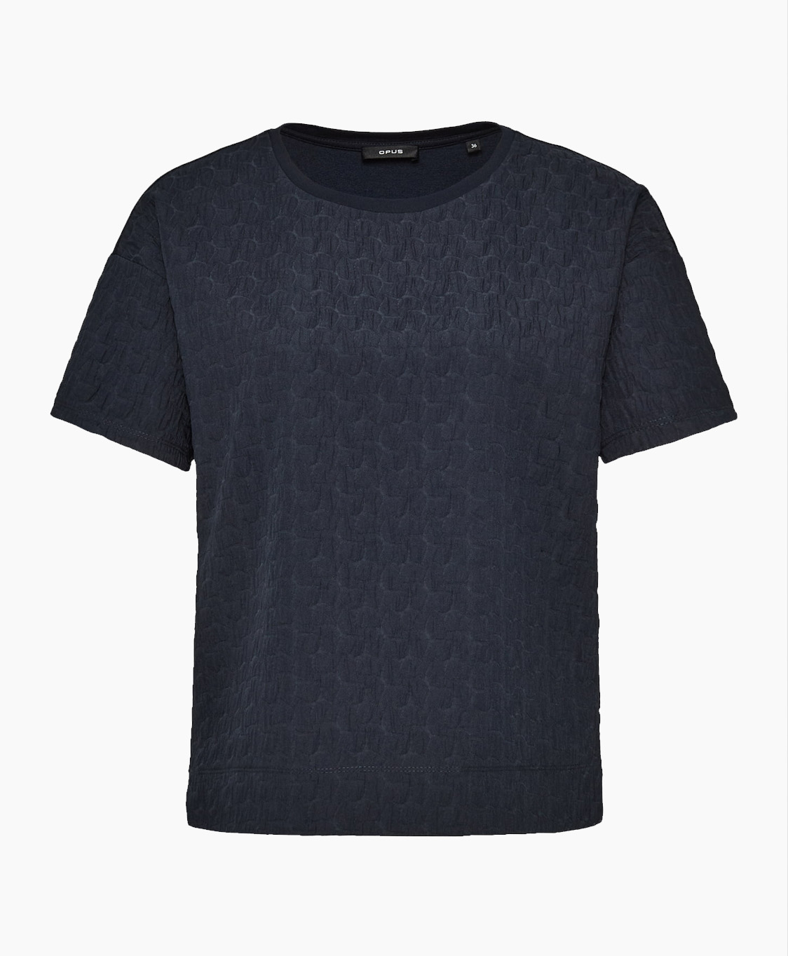 Opus Top Sellona Abstract Blauw