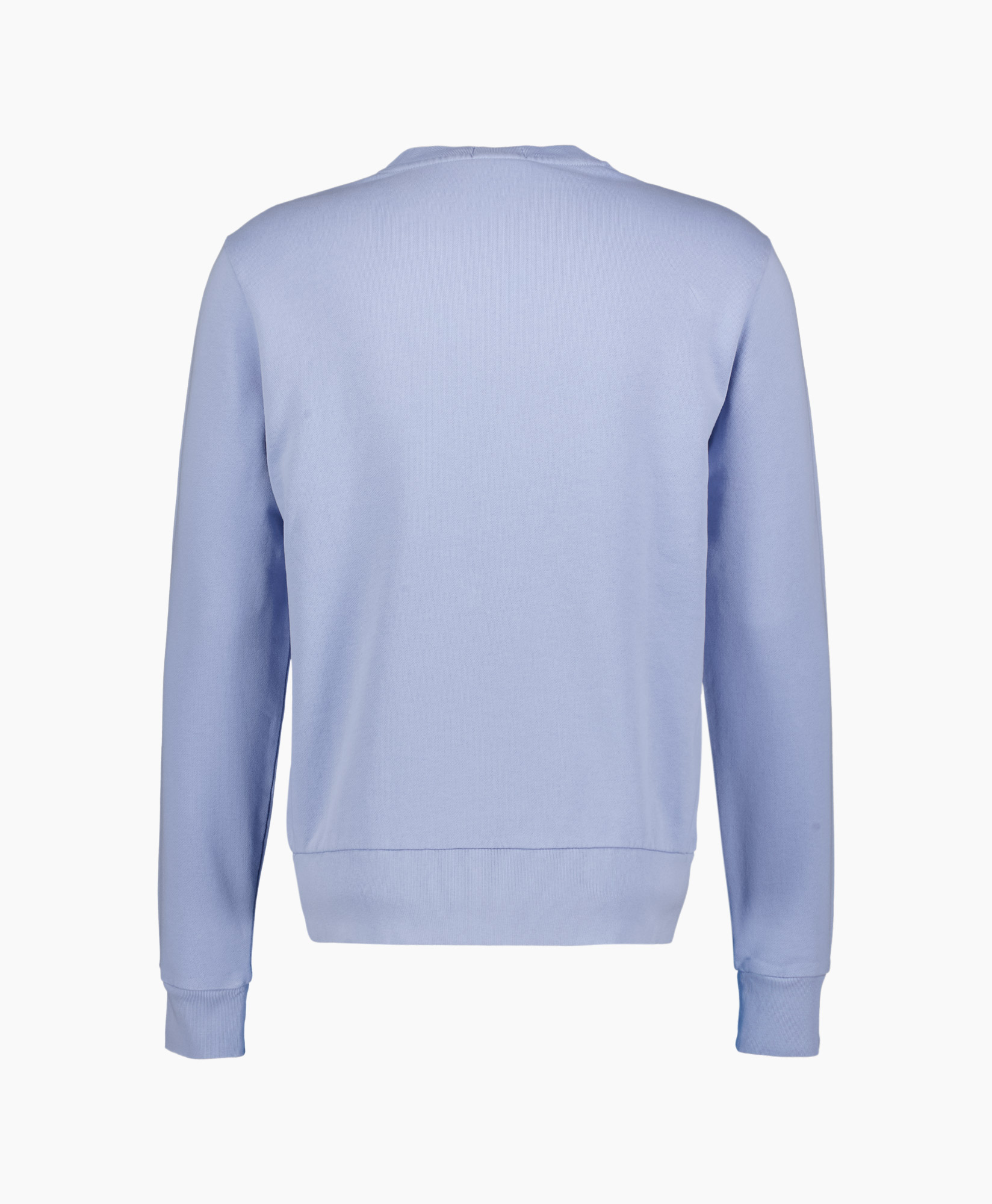 Sweater Loopback Terry Crewneck Blauw
