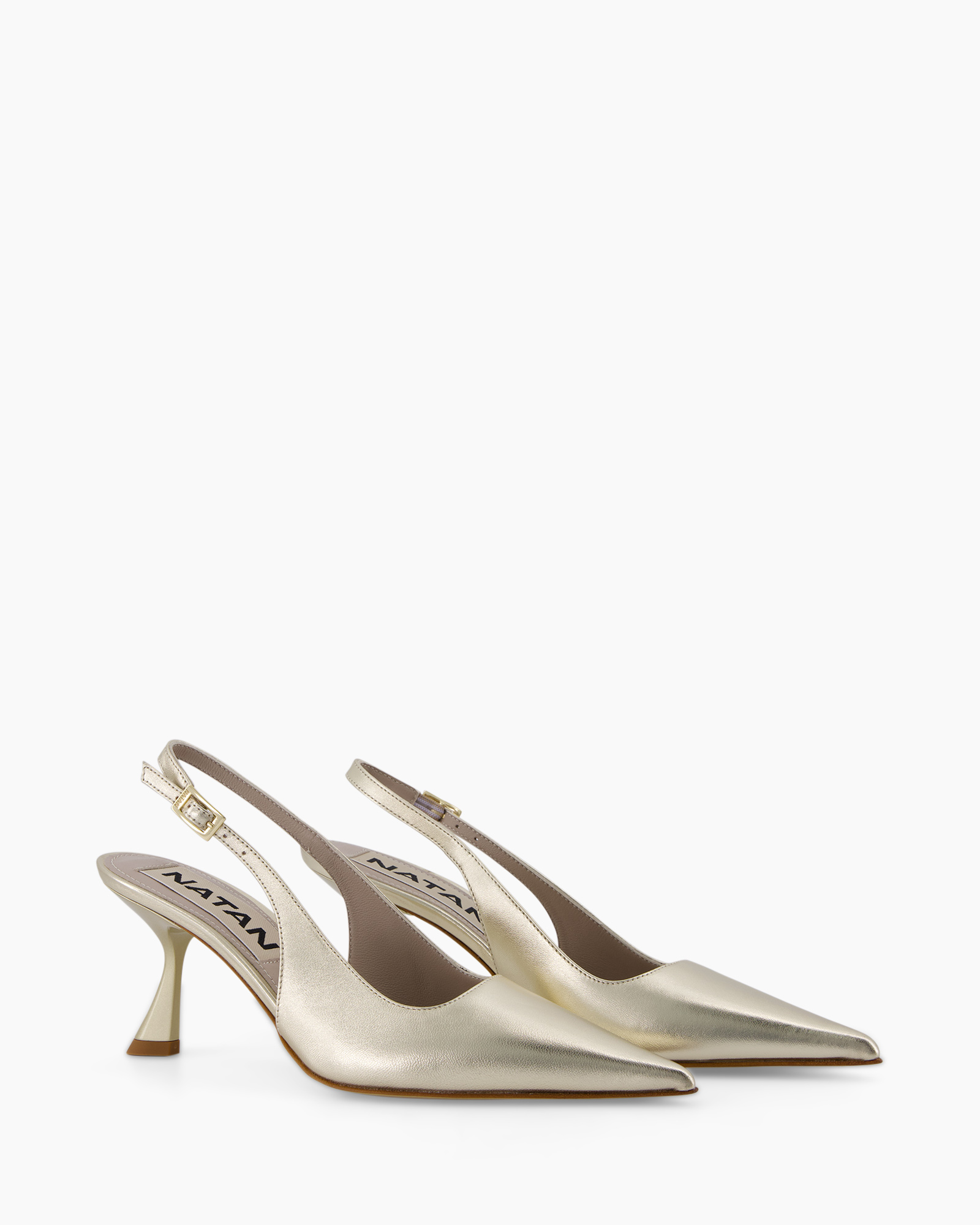 Pump Slingback Goud