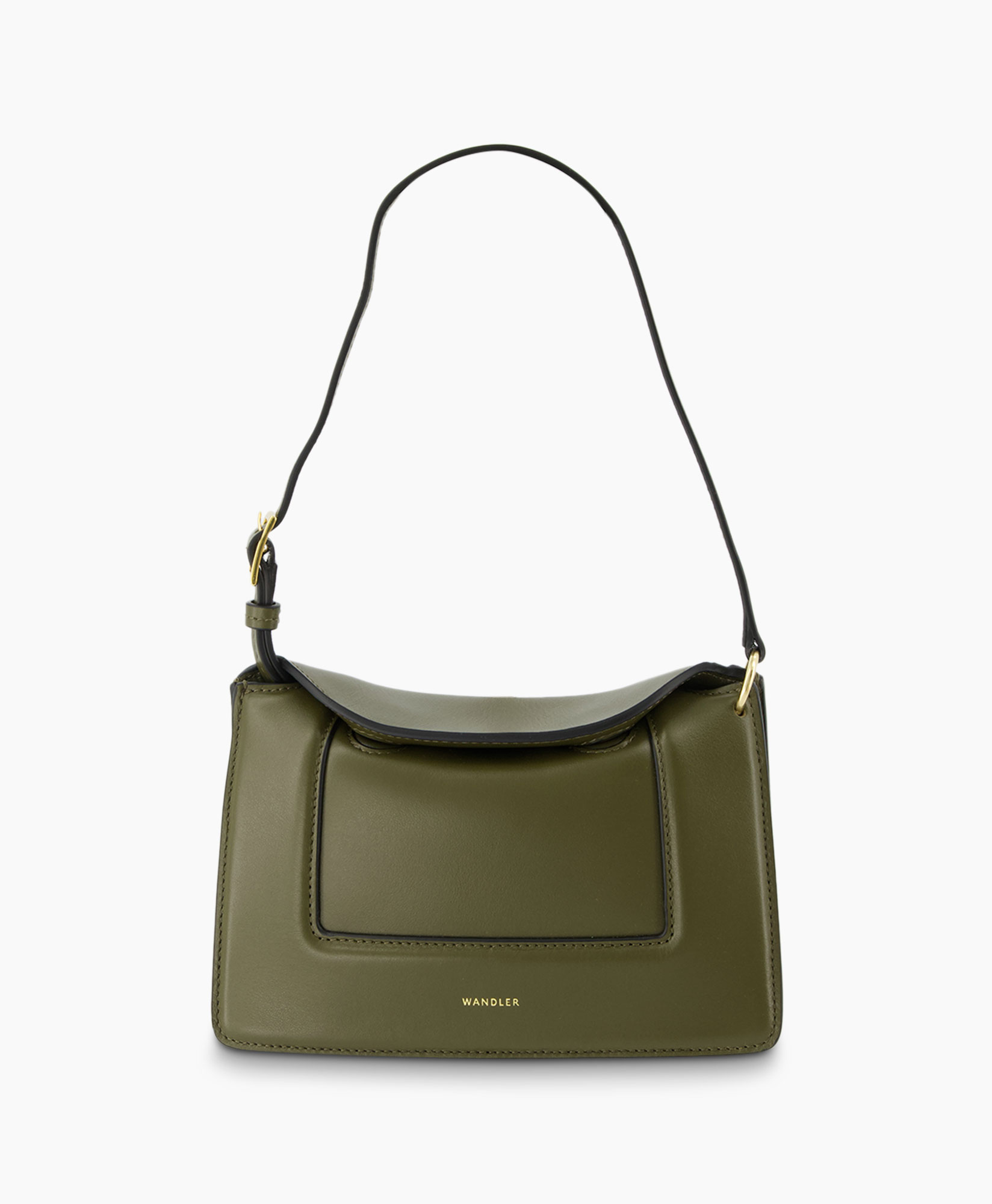 Wandler Crossbody Tas Penelope Micro Donker Groen