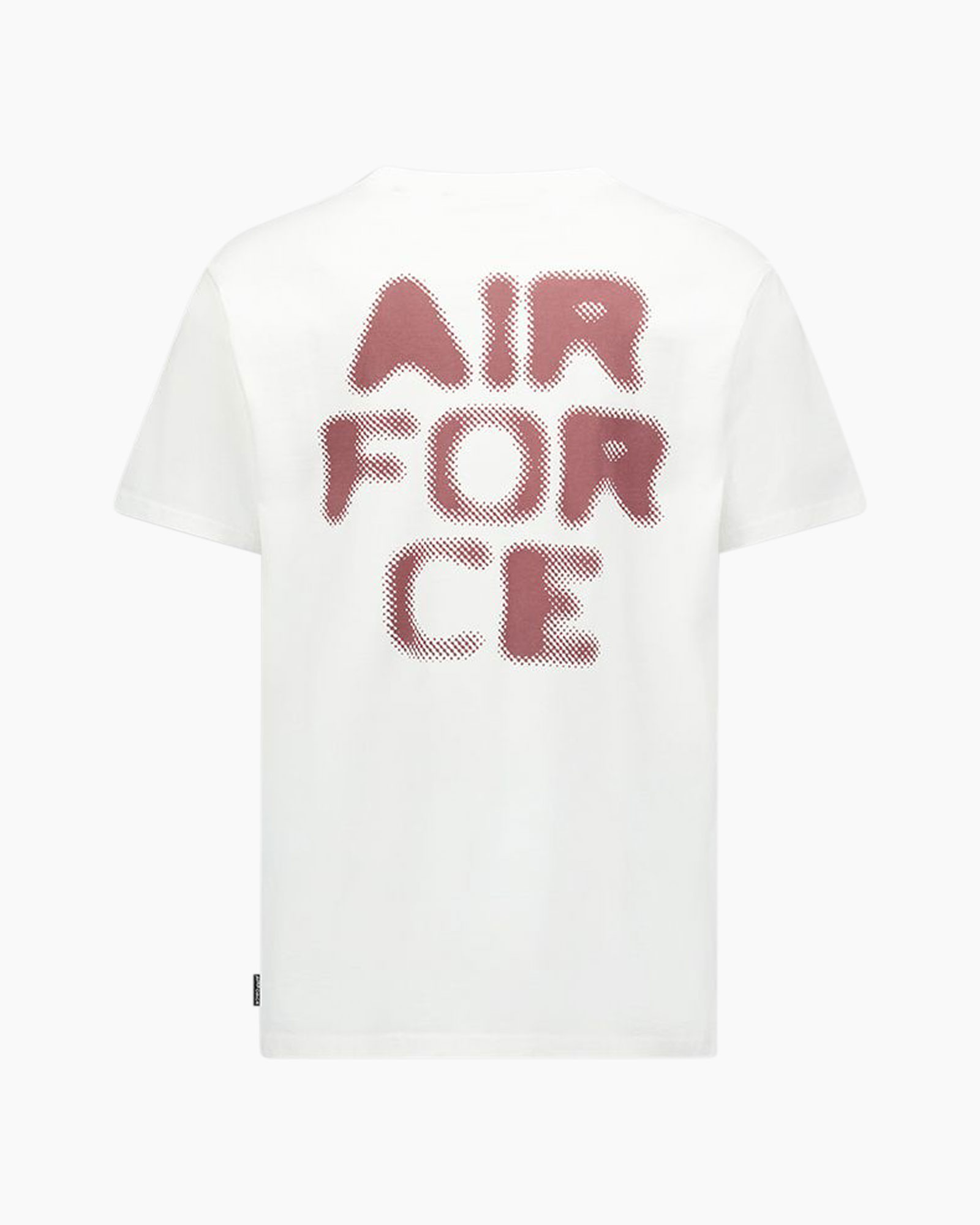 T-shirt Hazy Round T-shirt Wit