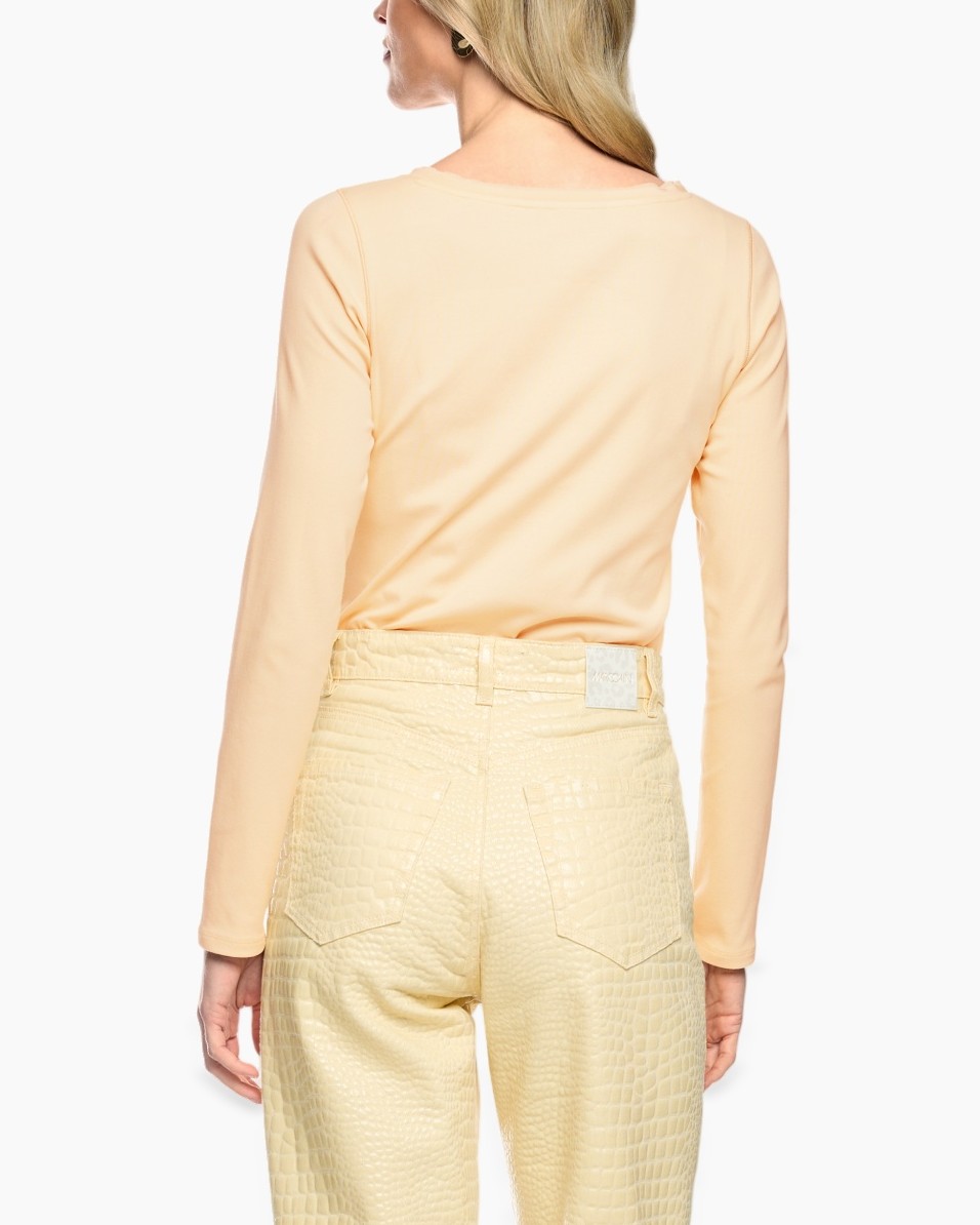 longsleeve, peach, zacht, lange, broek