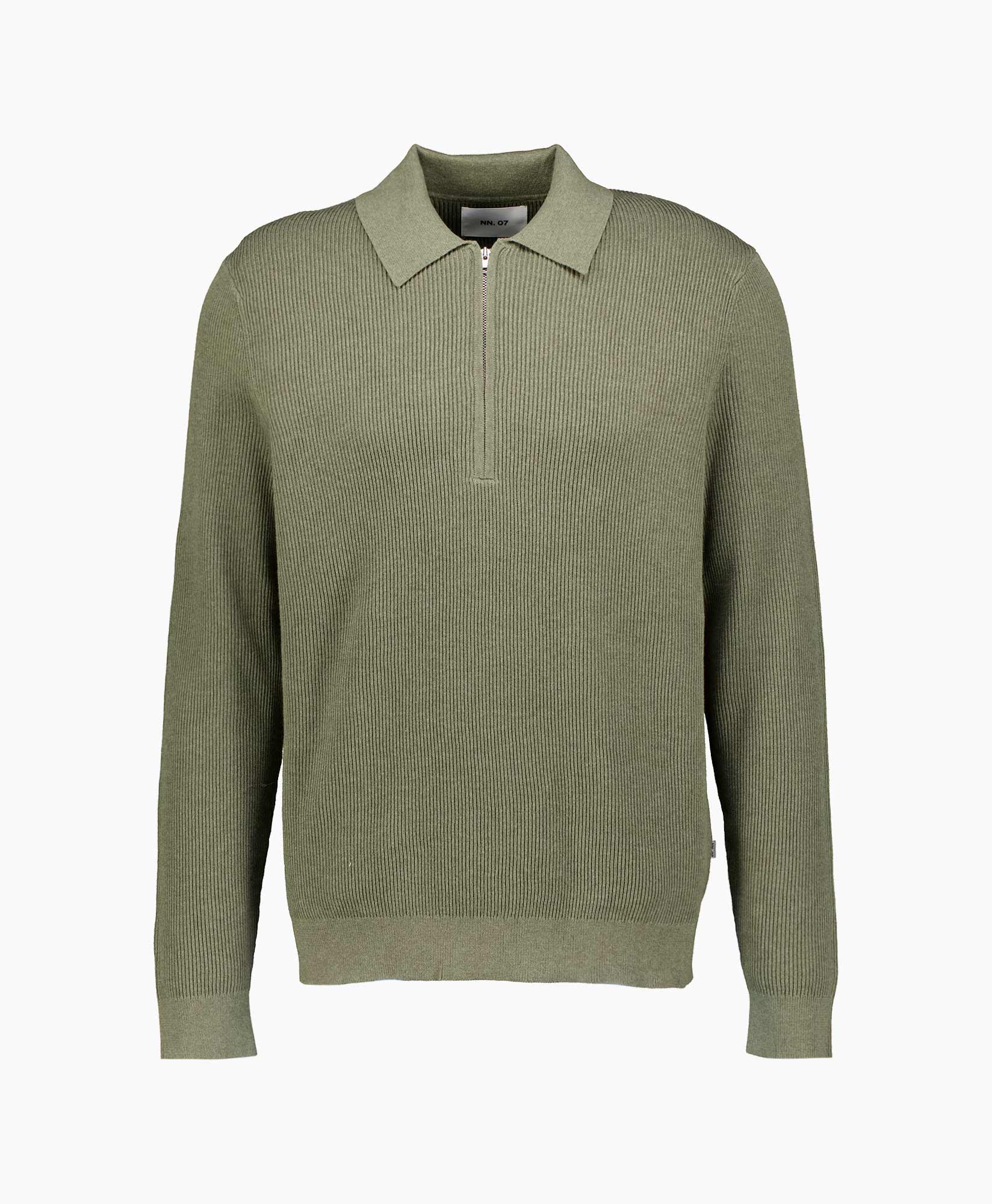 Polo Hansie Ls Polo 6600 Donker Groen