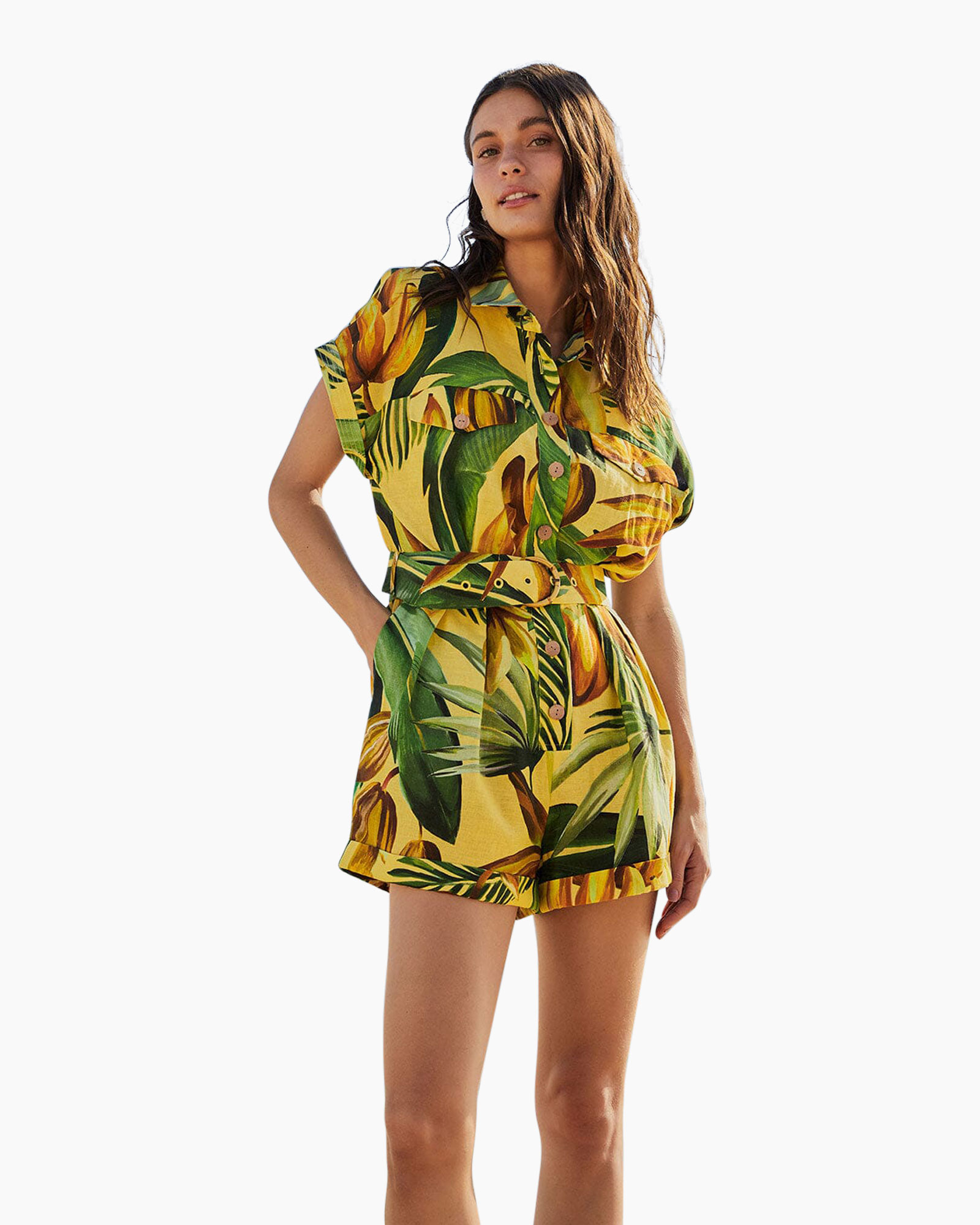 Short Bananart  Geel