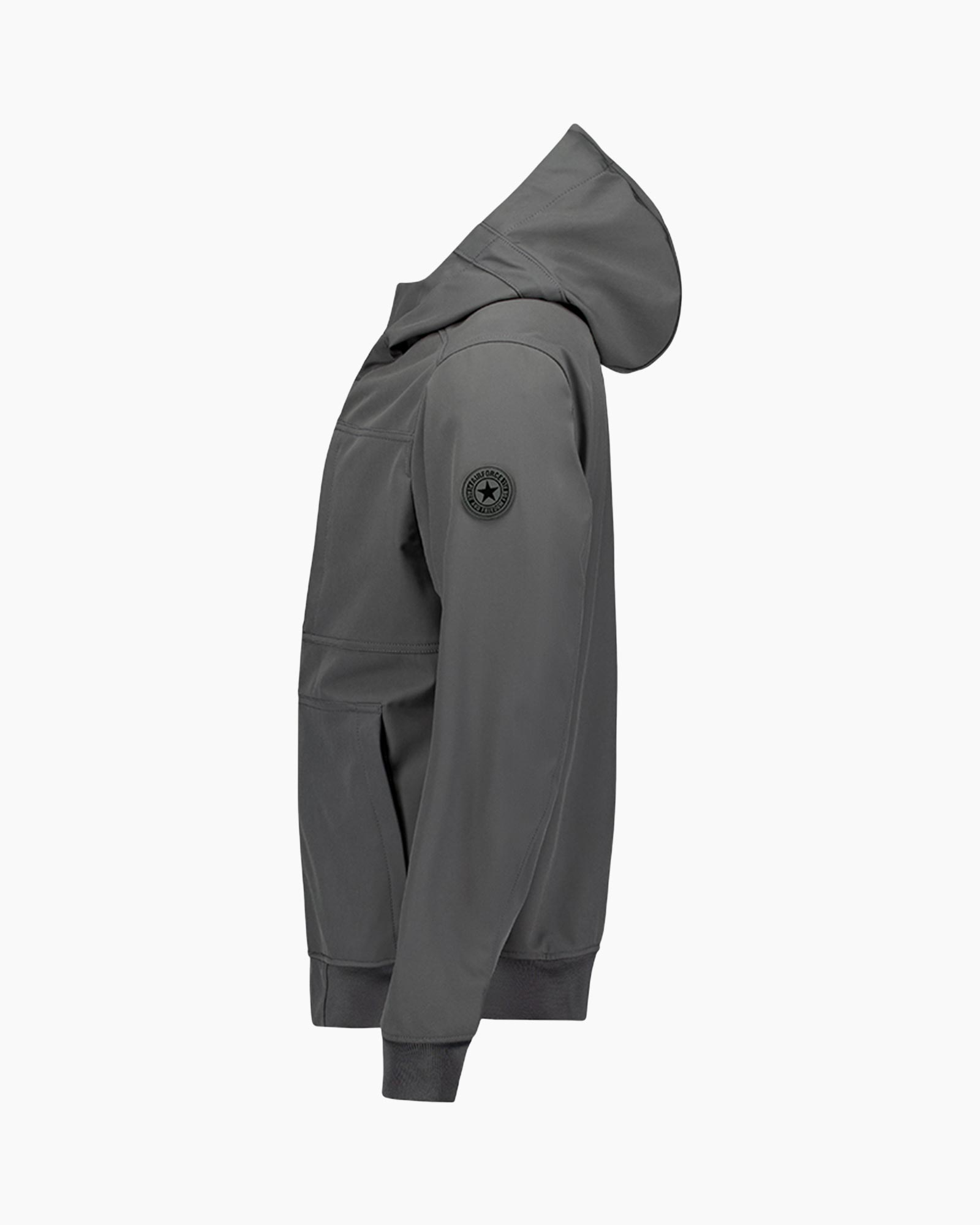 Jack Hooded Javi Softshell Jacket Grijs