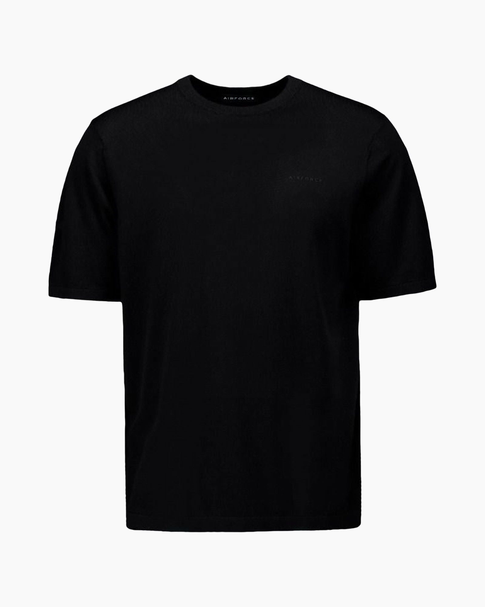 Trui Knitted Tee Zwart