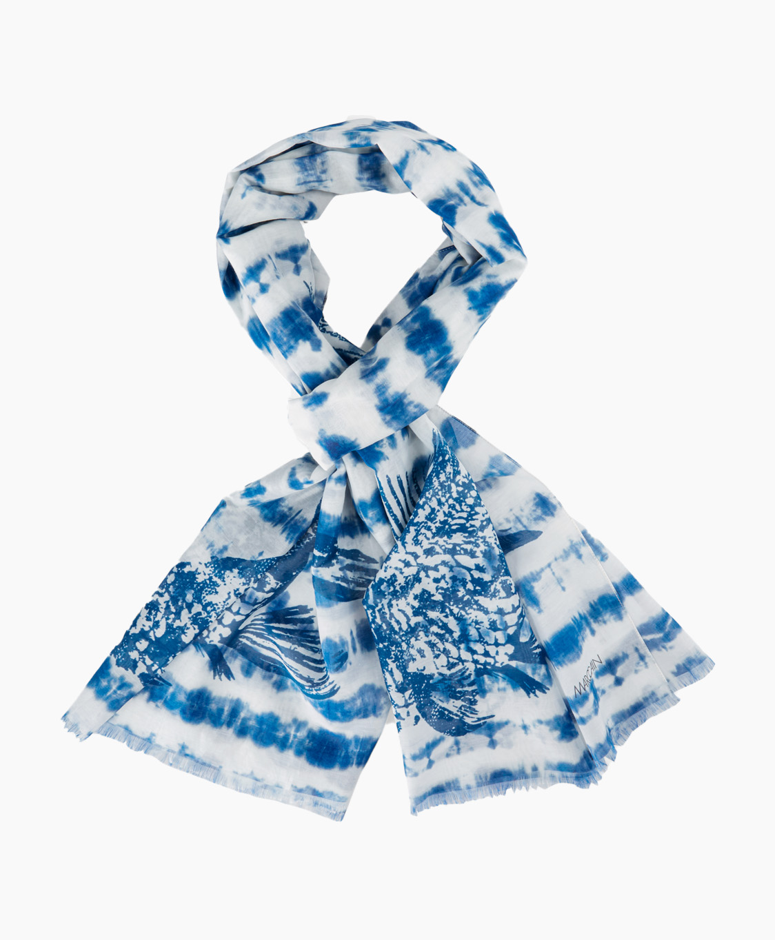 Marccain Sport Shawl Us B4.07 Z27 Blauw