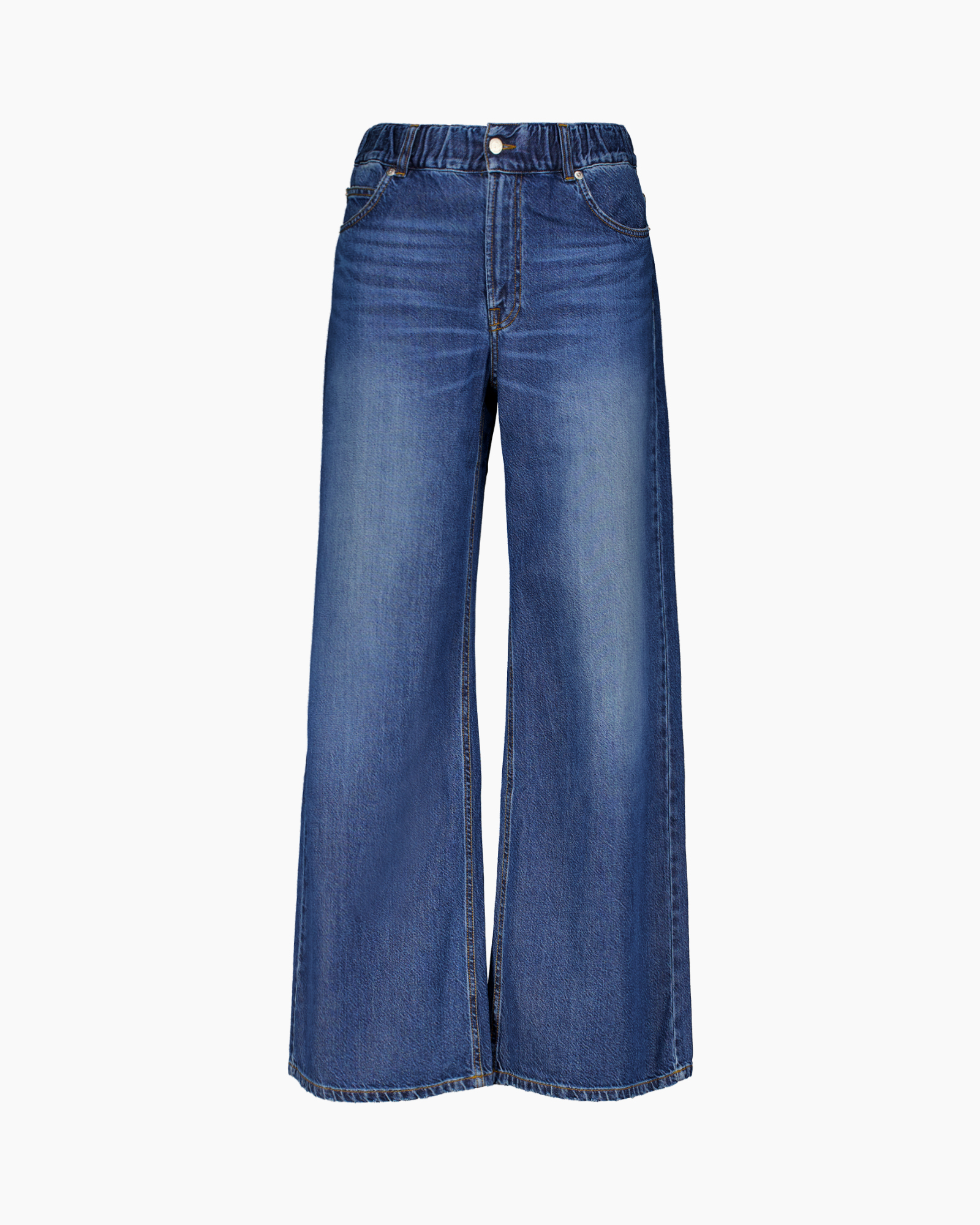 Jeans Woody  Donker Blauw