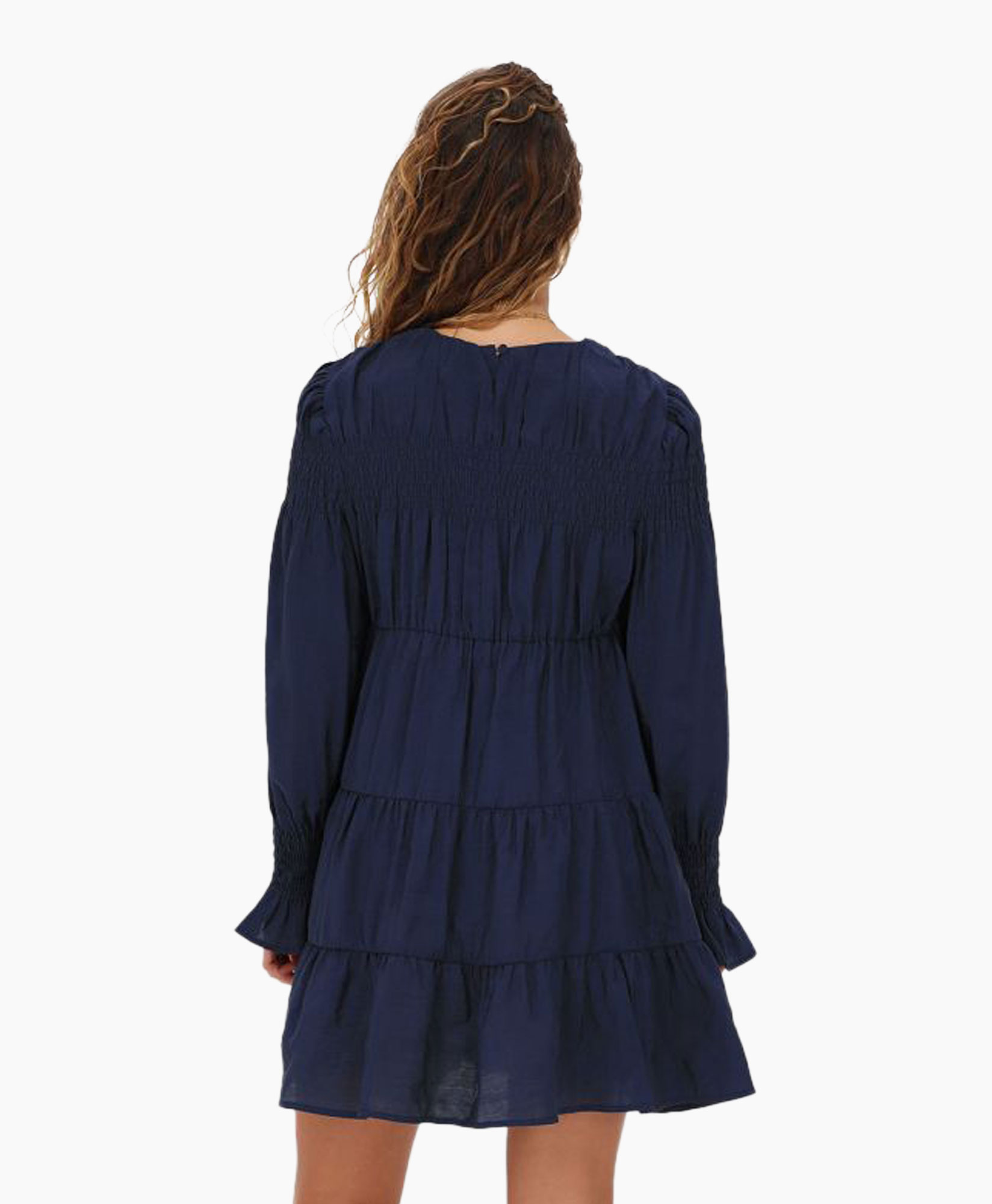 Jurk Mj11657 Blauw