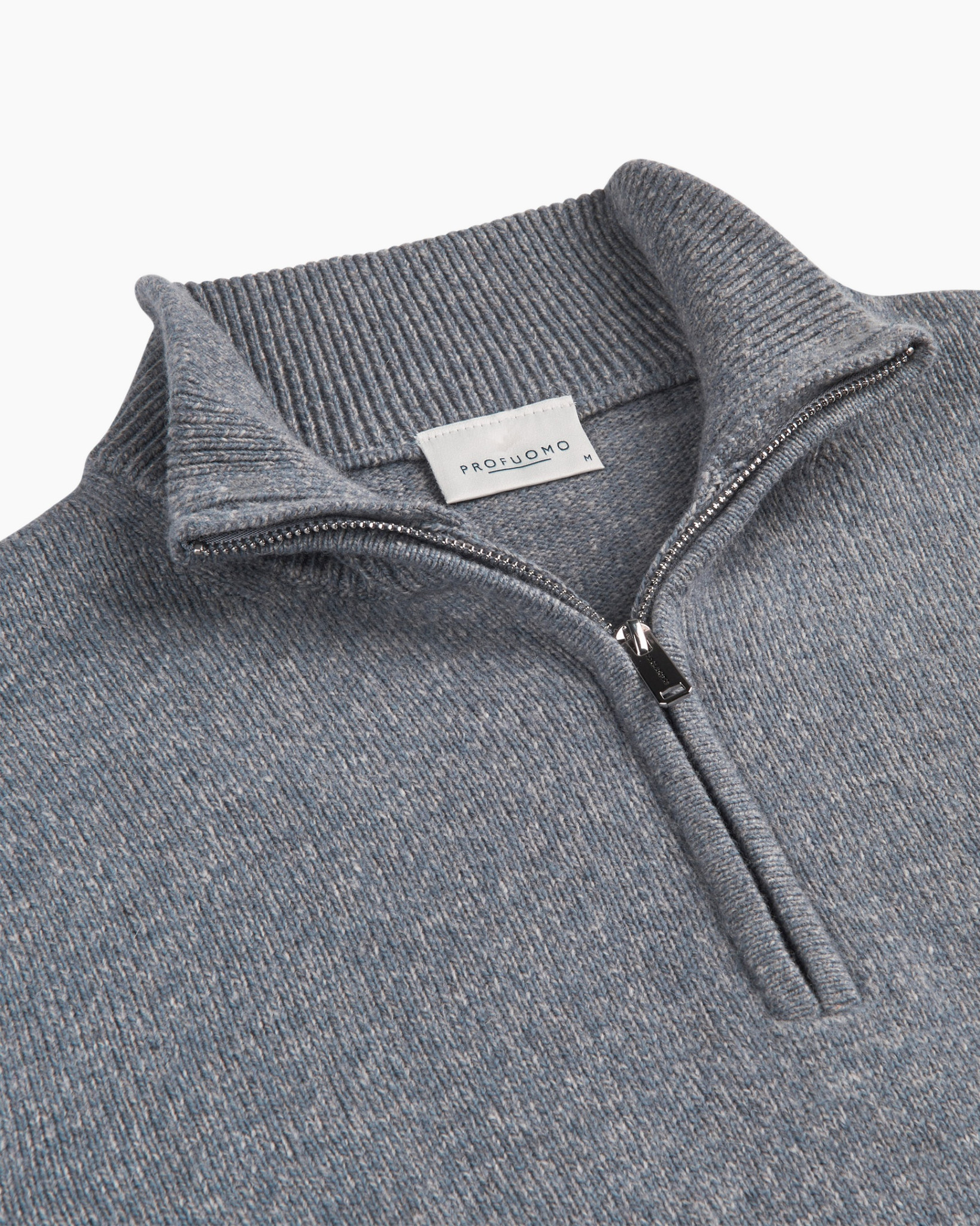 Trui  Half Zip Blu Blauw