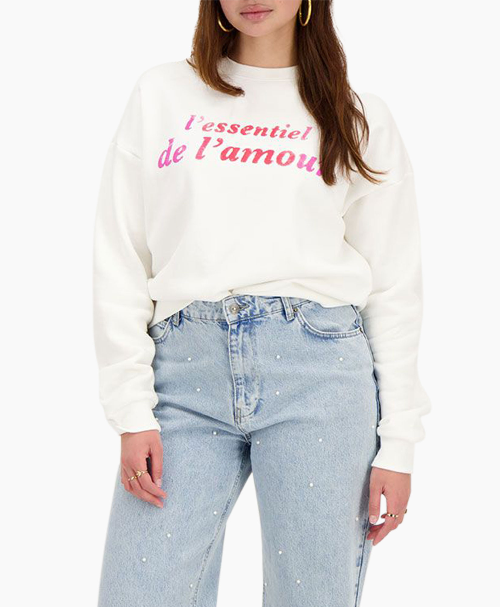 Sweater L'essentiel De Amour Wit