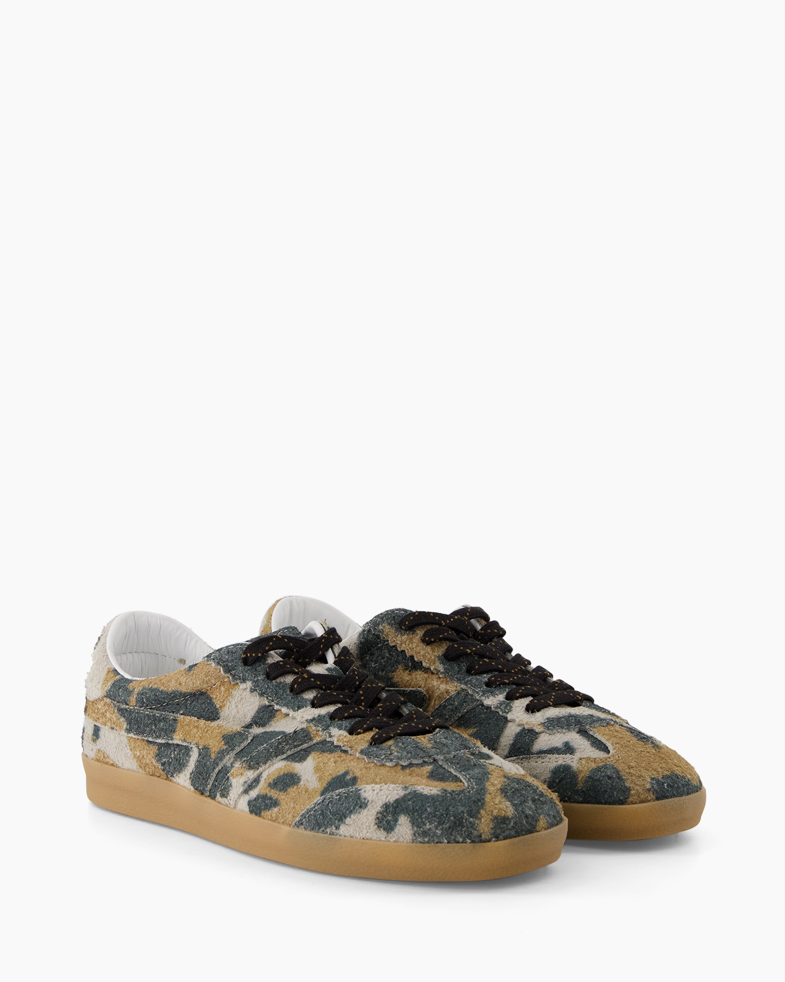 camouflage, patroon camouflage, sneakers, laag model, veters