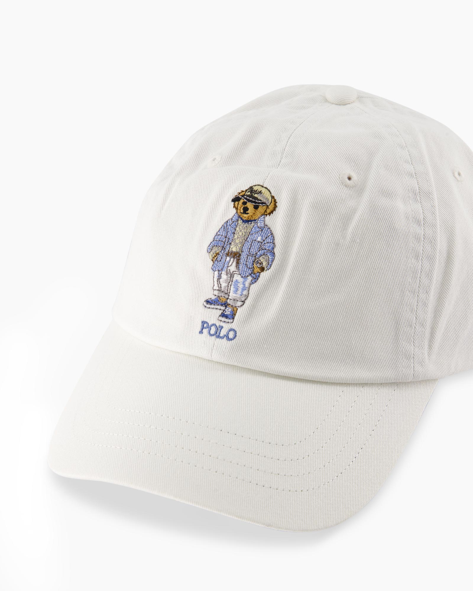 Pet Twill Bear Off White