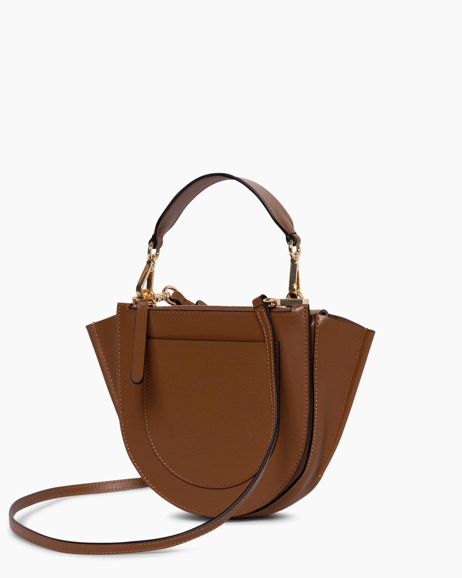 Crossbody Tas Hortensia Mini Bruin