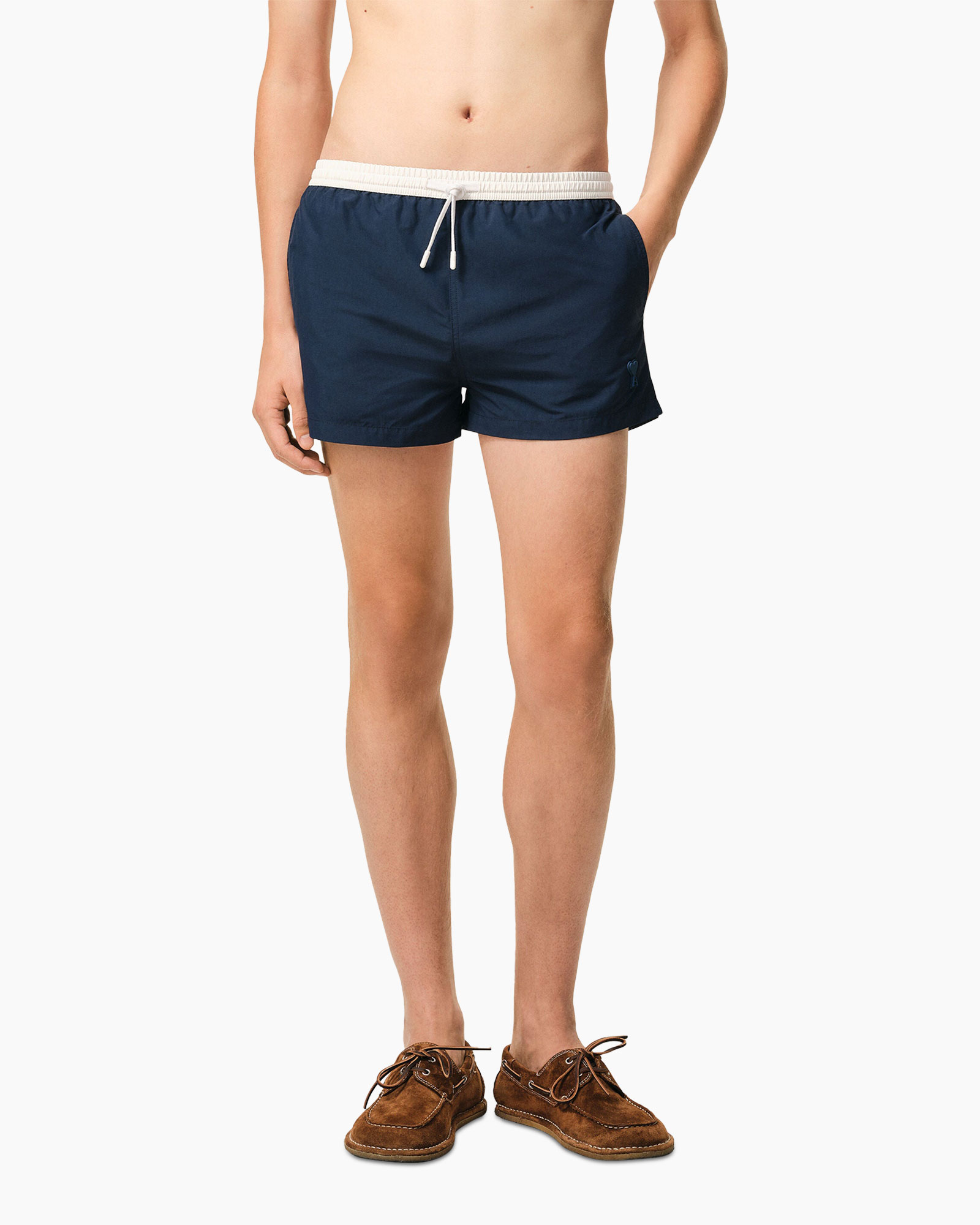 shorts, swim shorts, navy, drawstring, pocket