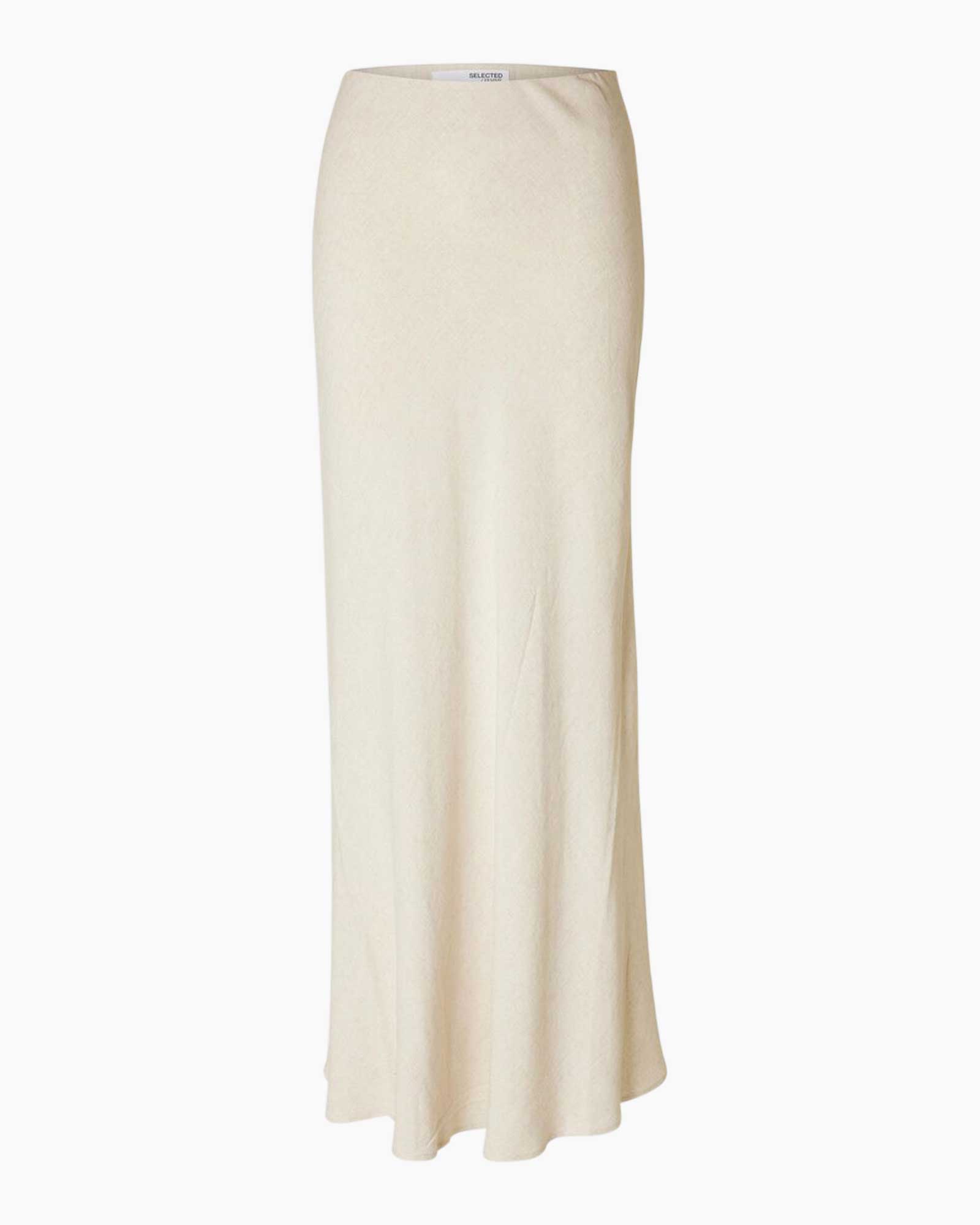 Rok Viva-lena Hw Ankle Sun Skirt Noo Zand