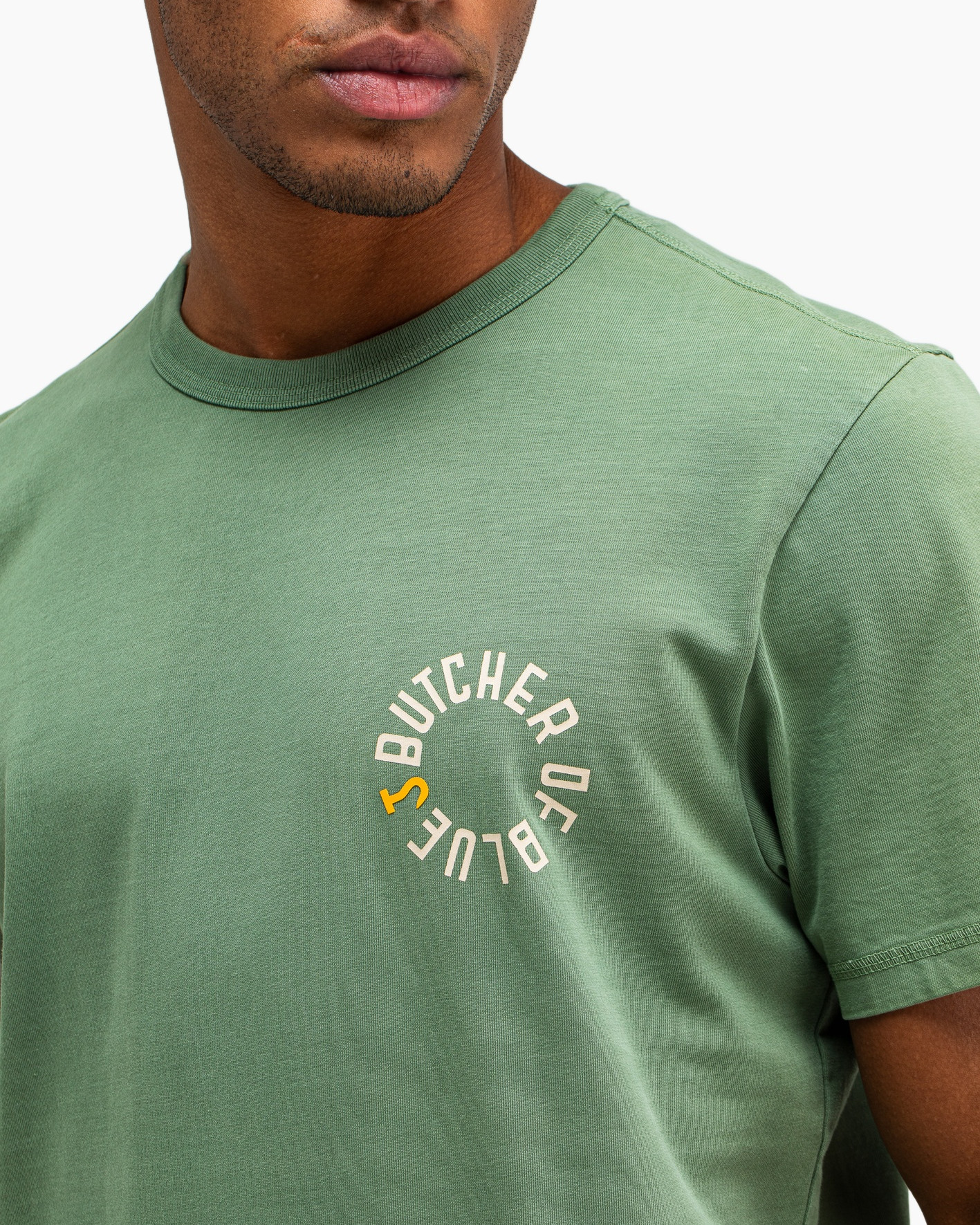 T-shirt Korte Mouw Army Circle Tee Groen T-shirt Korte Mouw Army Circle Tee Groen
