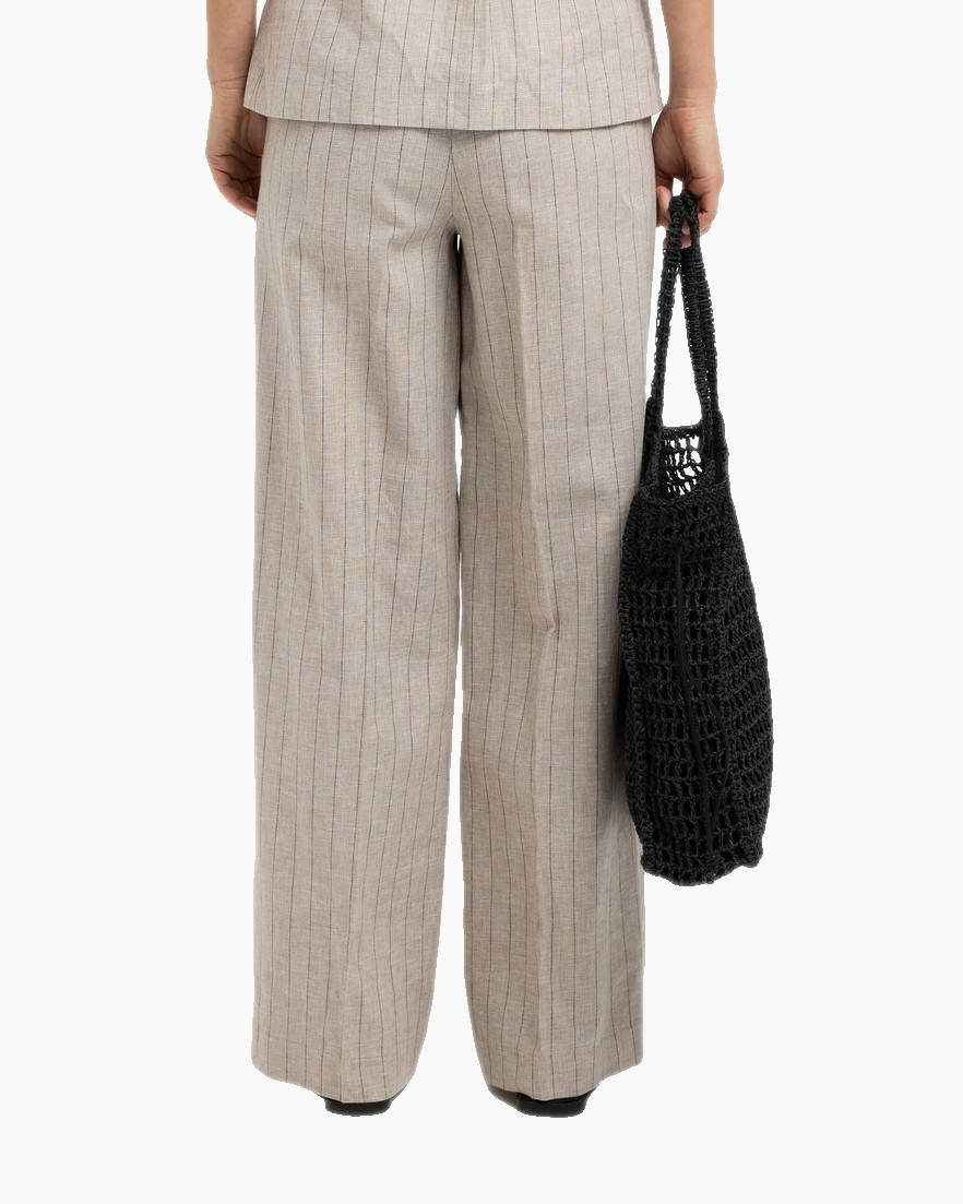 Broek Vilka Sun Hw Extra Wide Pant Ecru