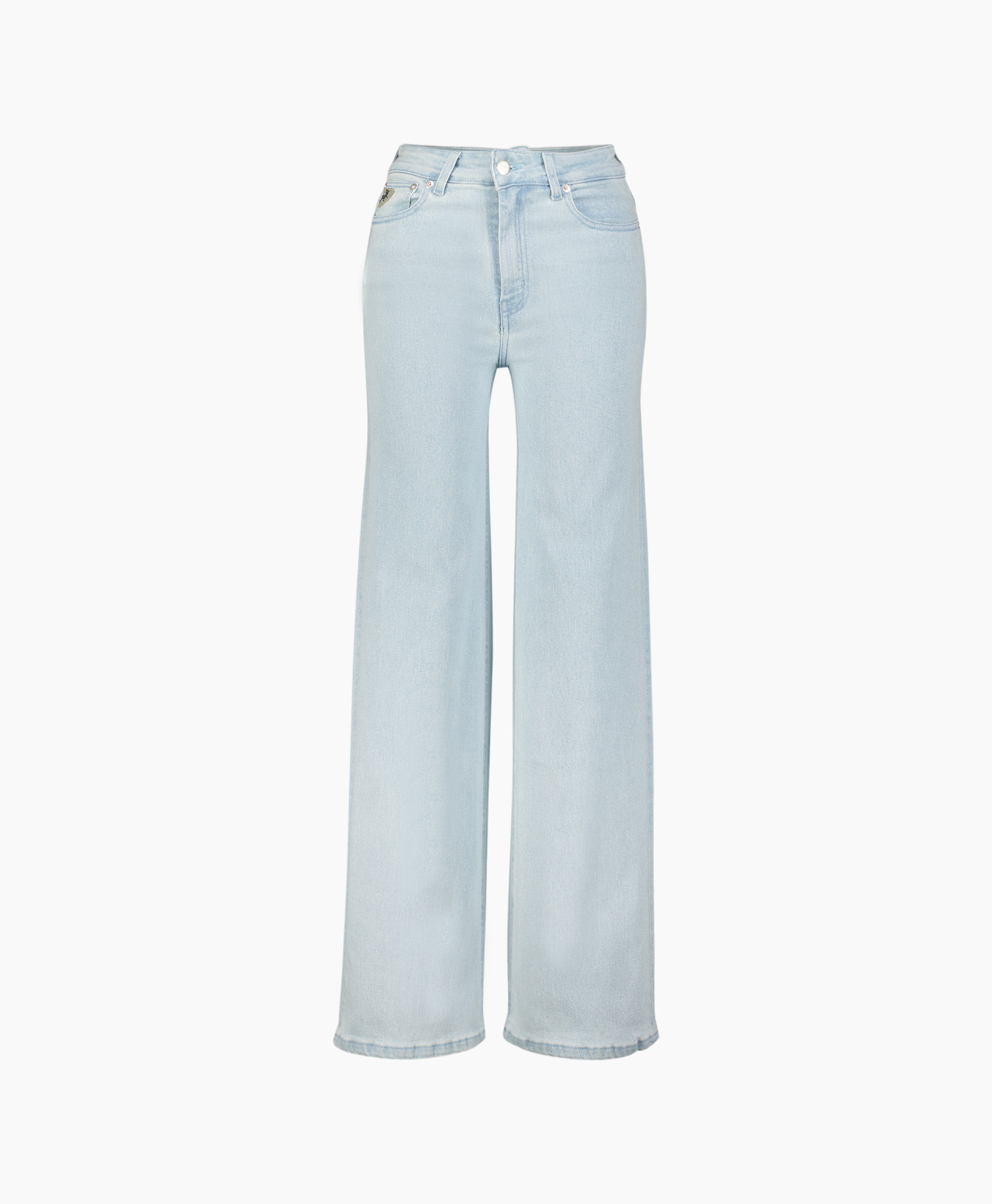 Jeans Palazzo Licht Blauw