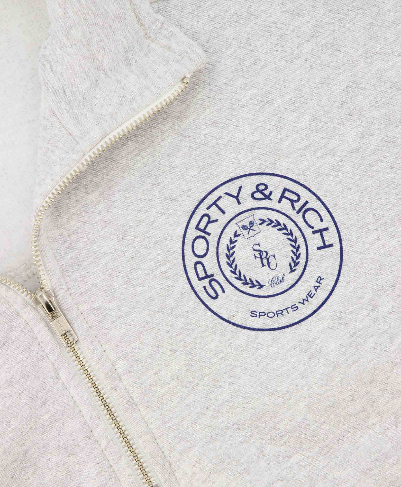 Sporty & Rich Pullover Qz671hg Grijs
