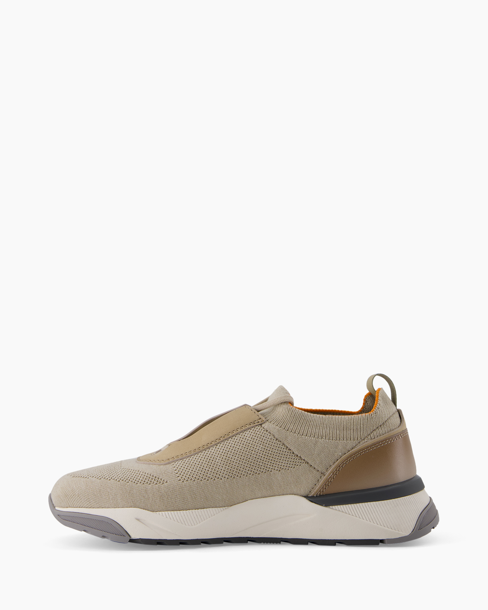 sneaker, mesh, tan, slip-on, athletic shoe