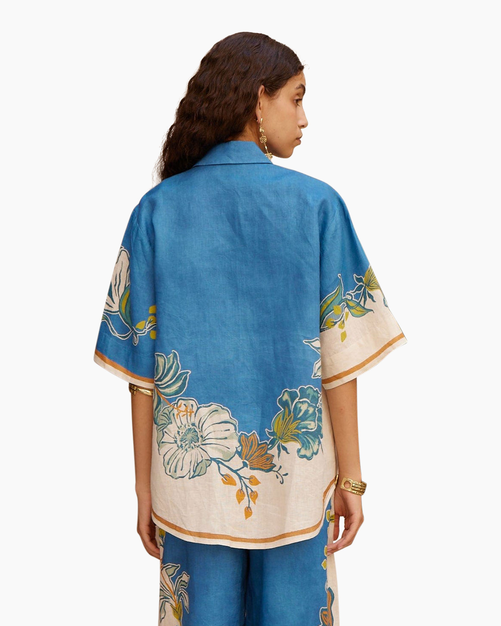 Top Luda midden blauw