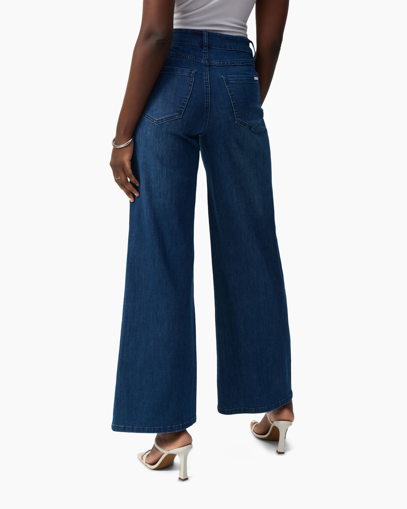 Jeans Wide Leg Blauw