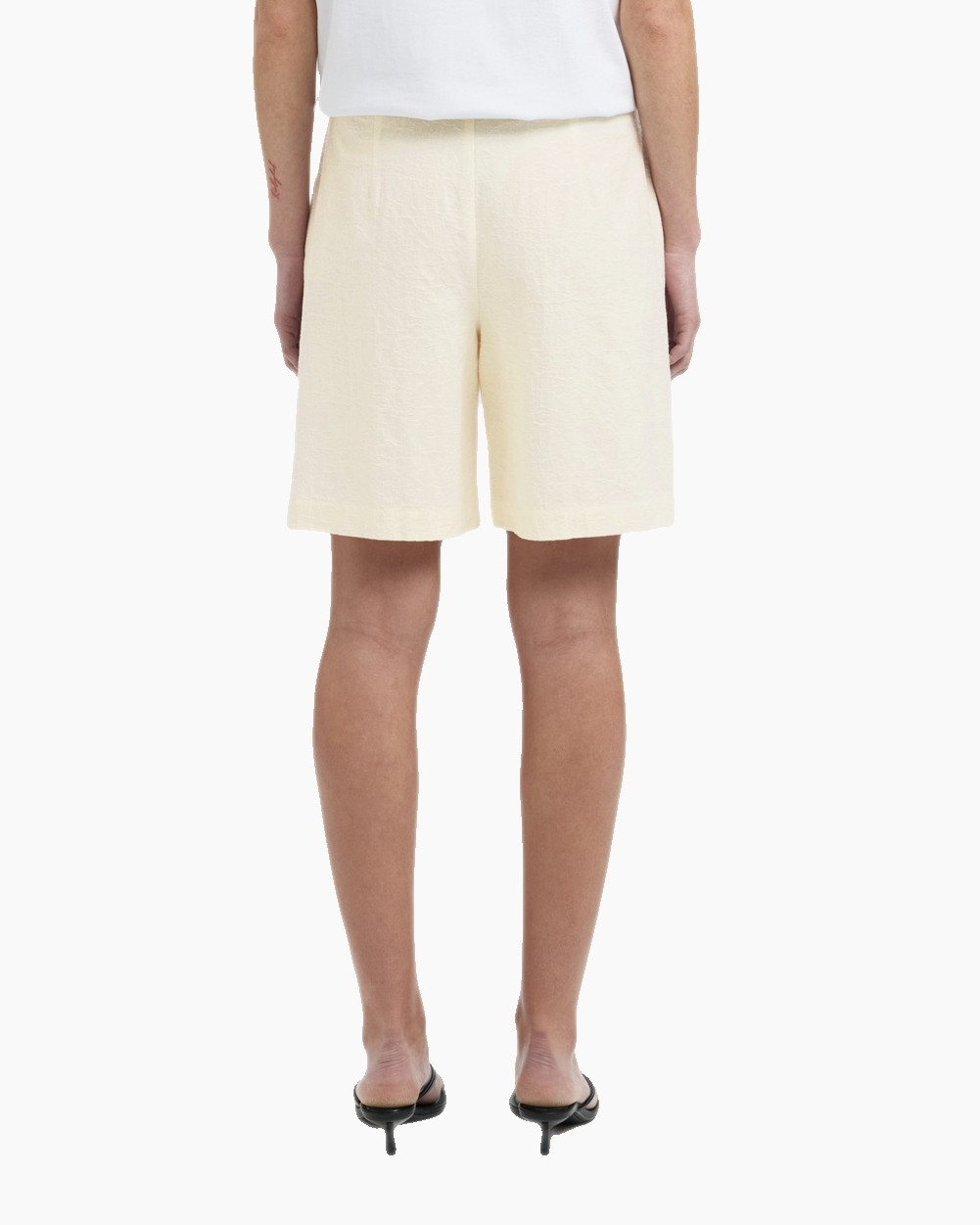 Short Mette Hw Jacquard Shorts B Wit Short Mette Hw Jacquard Shorts B Wit