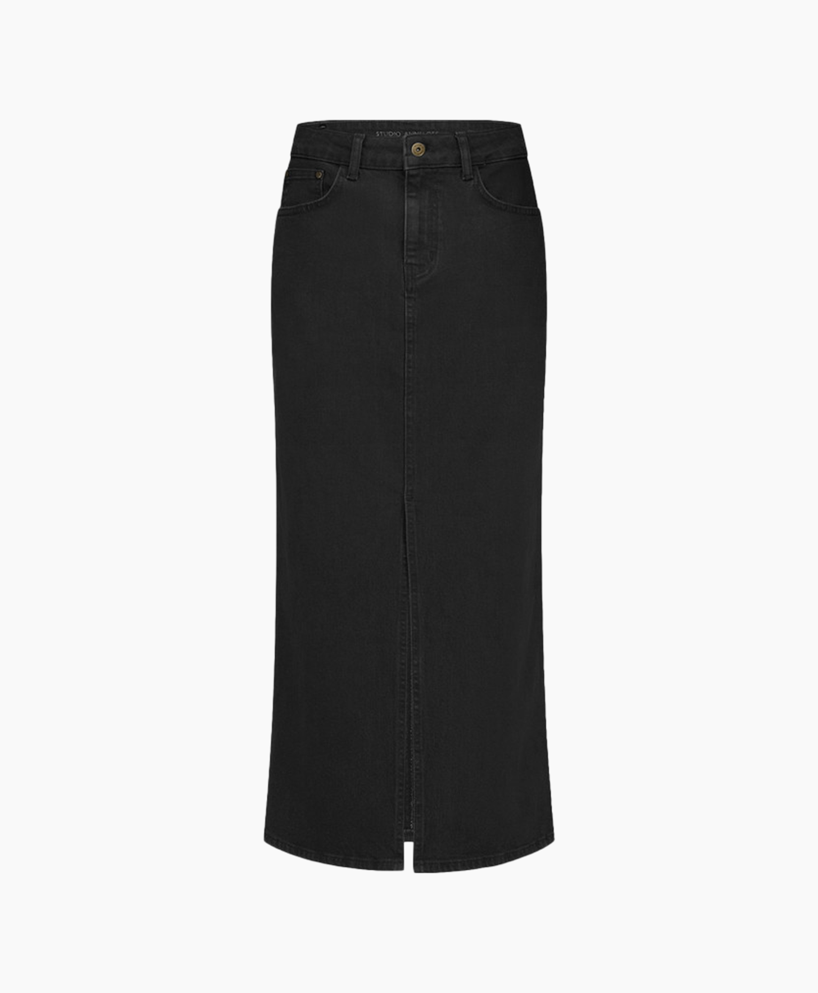 Rok Annebella Denim Skirt Zwart dessin