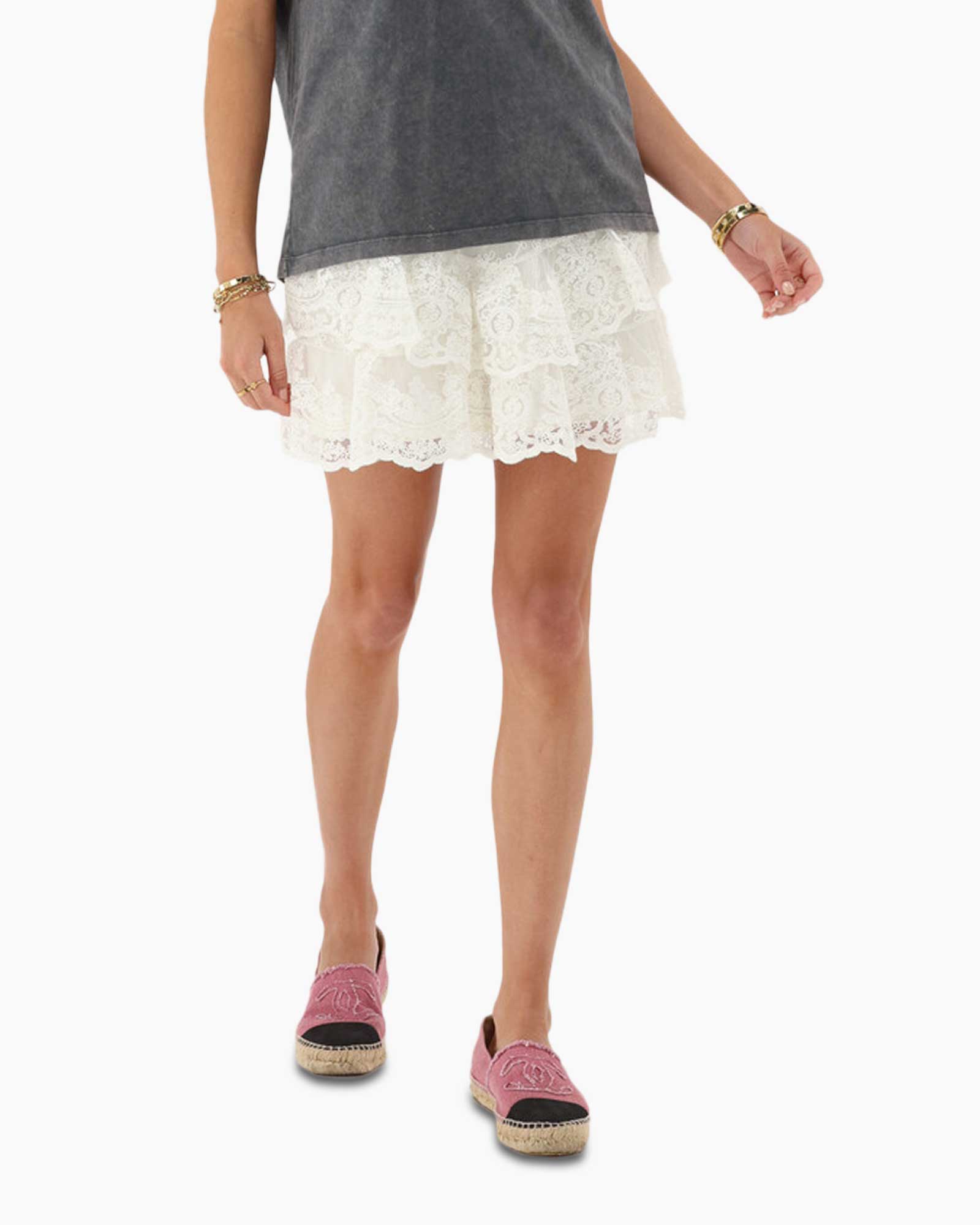 Rok Lace Skirt Wit