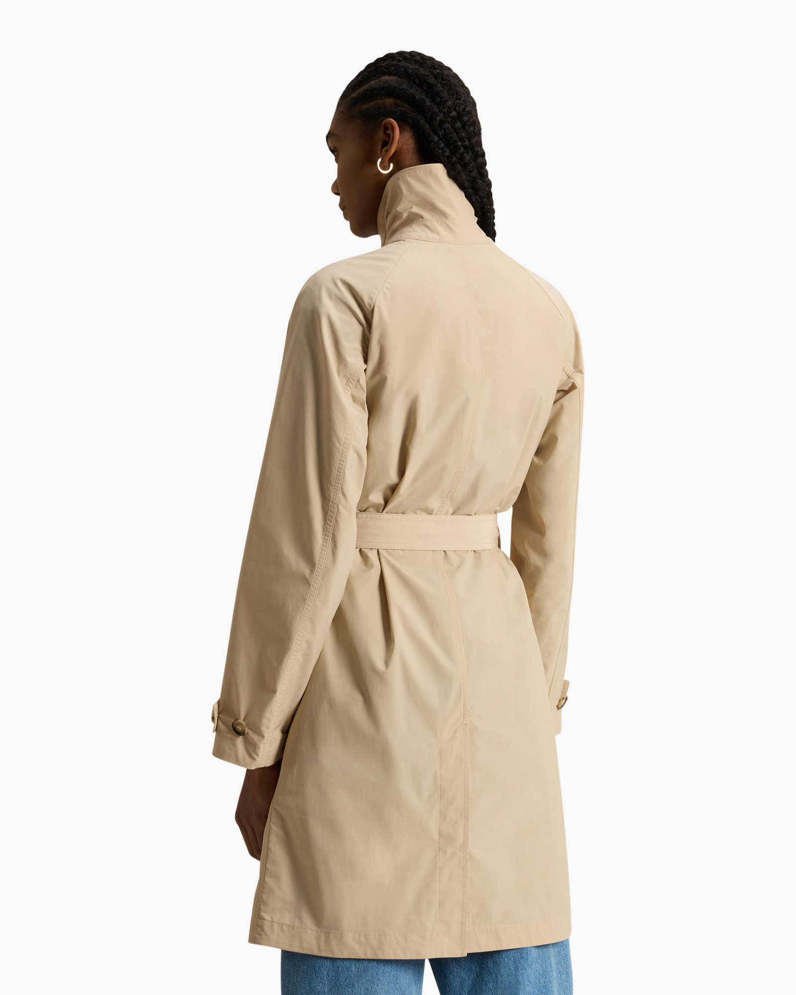 Jas Summer Trench Wit