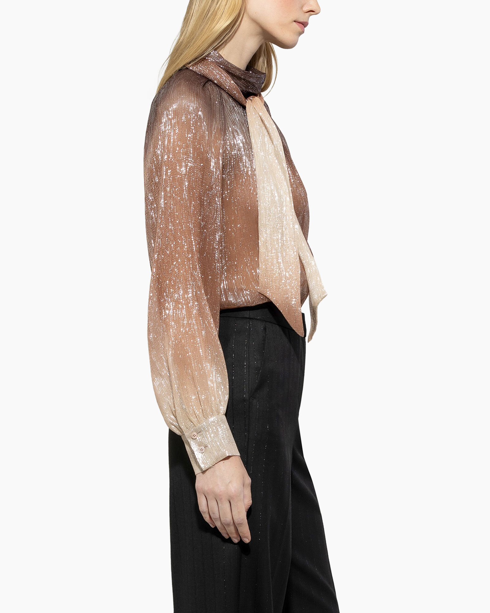 Blouse 218439/3704-0 Brons