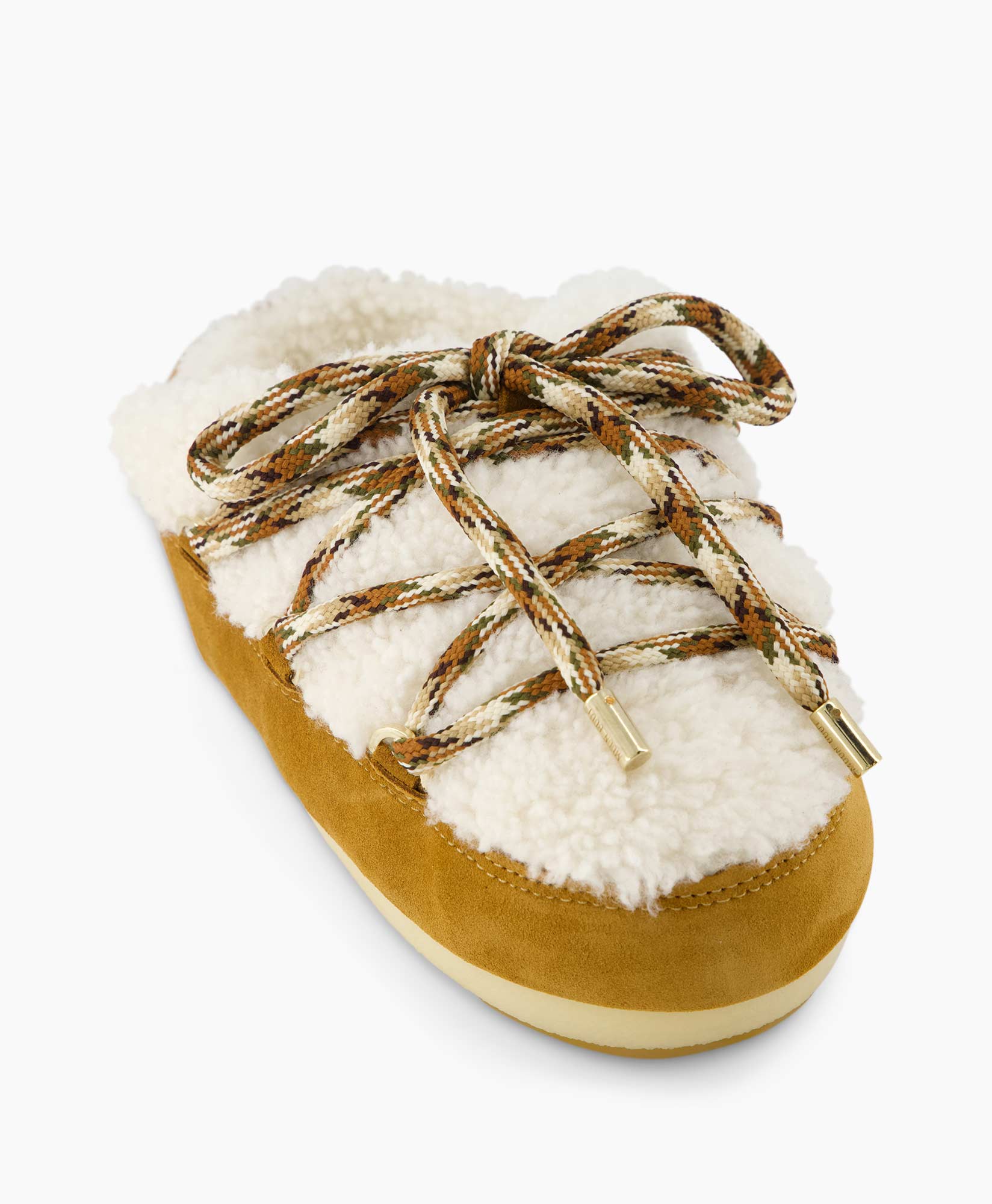 Instapper Mb Mule Shearling Bruin